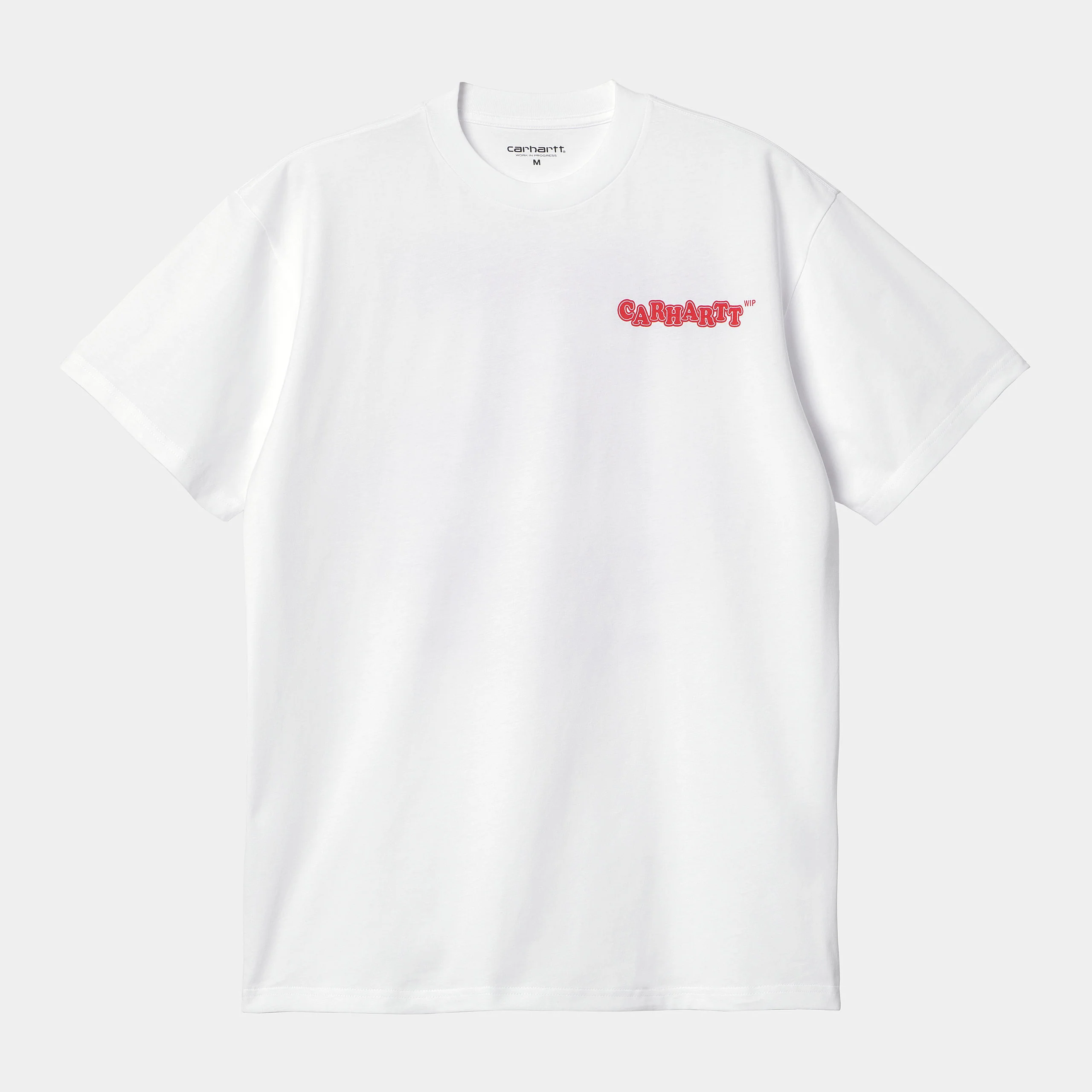 Carhartt WIP - Fast Food T-Shirt - White / Red - Image 2