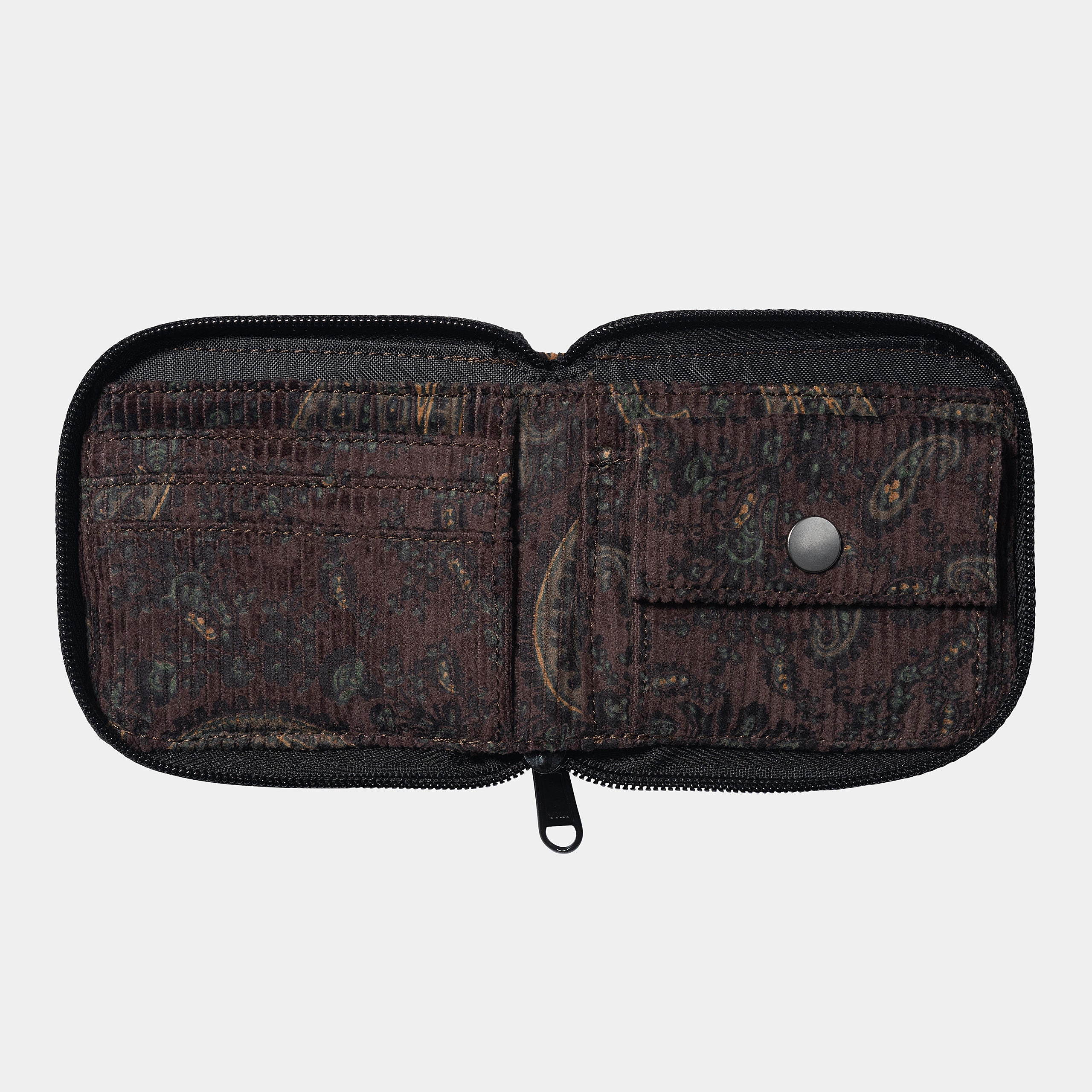Carhartt WIP - Flint Zip Wallet - Paisley / Buckeye - Image 2