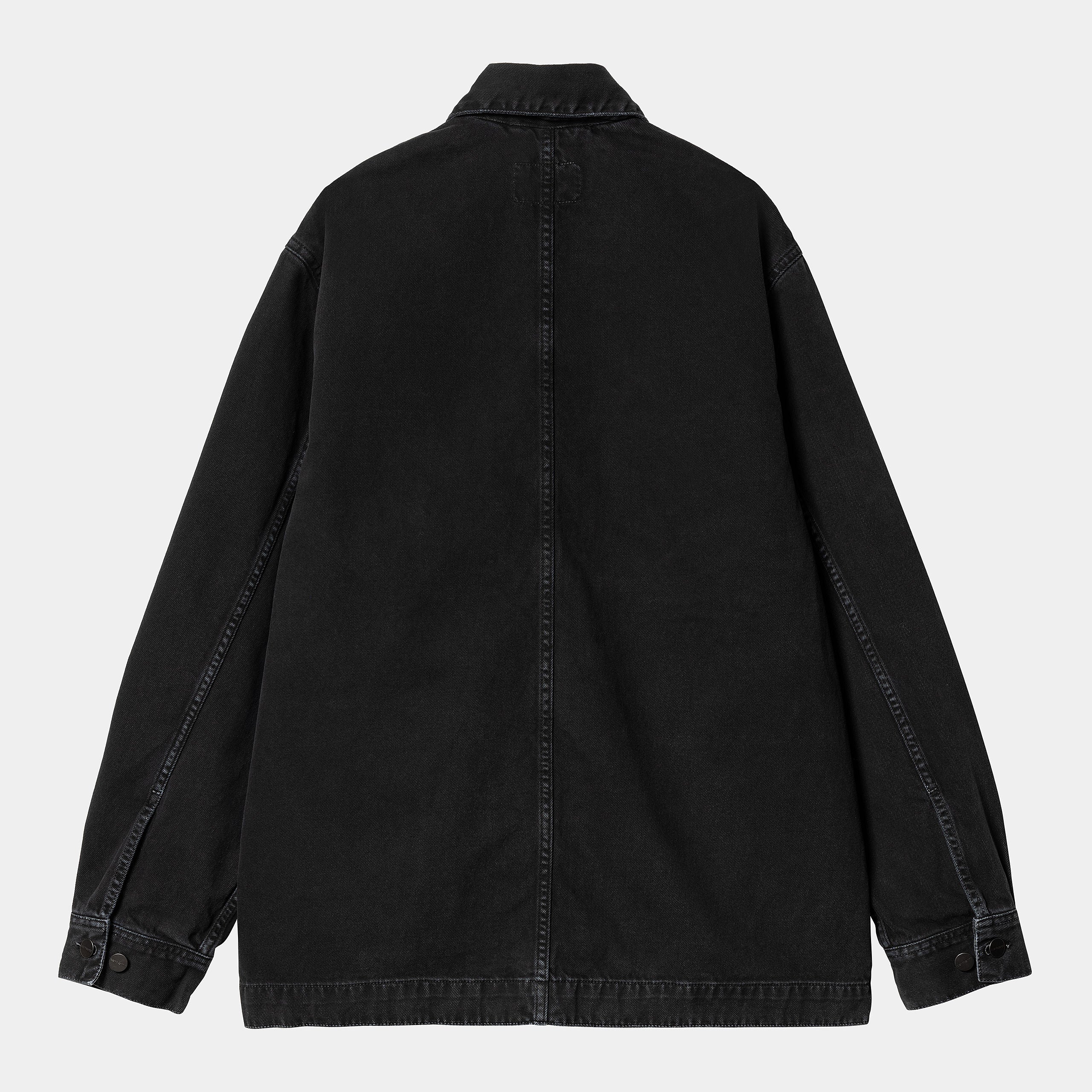 Carhartt WIP - Garrison Coat - Black (Stone Dyed) - Image 2