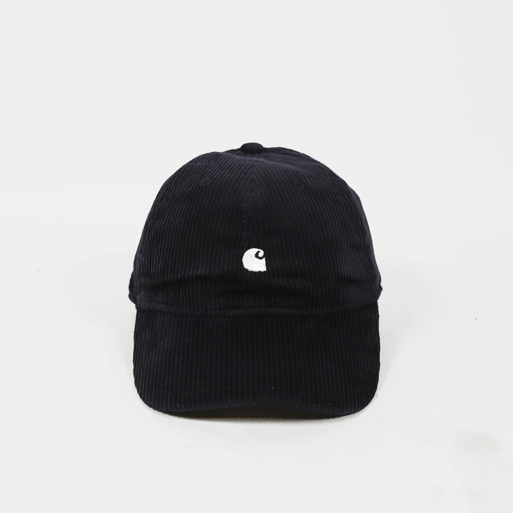 Carhartt WIP - Harlem Cord Cap - Dark Navy / Wax - Image 2