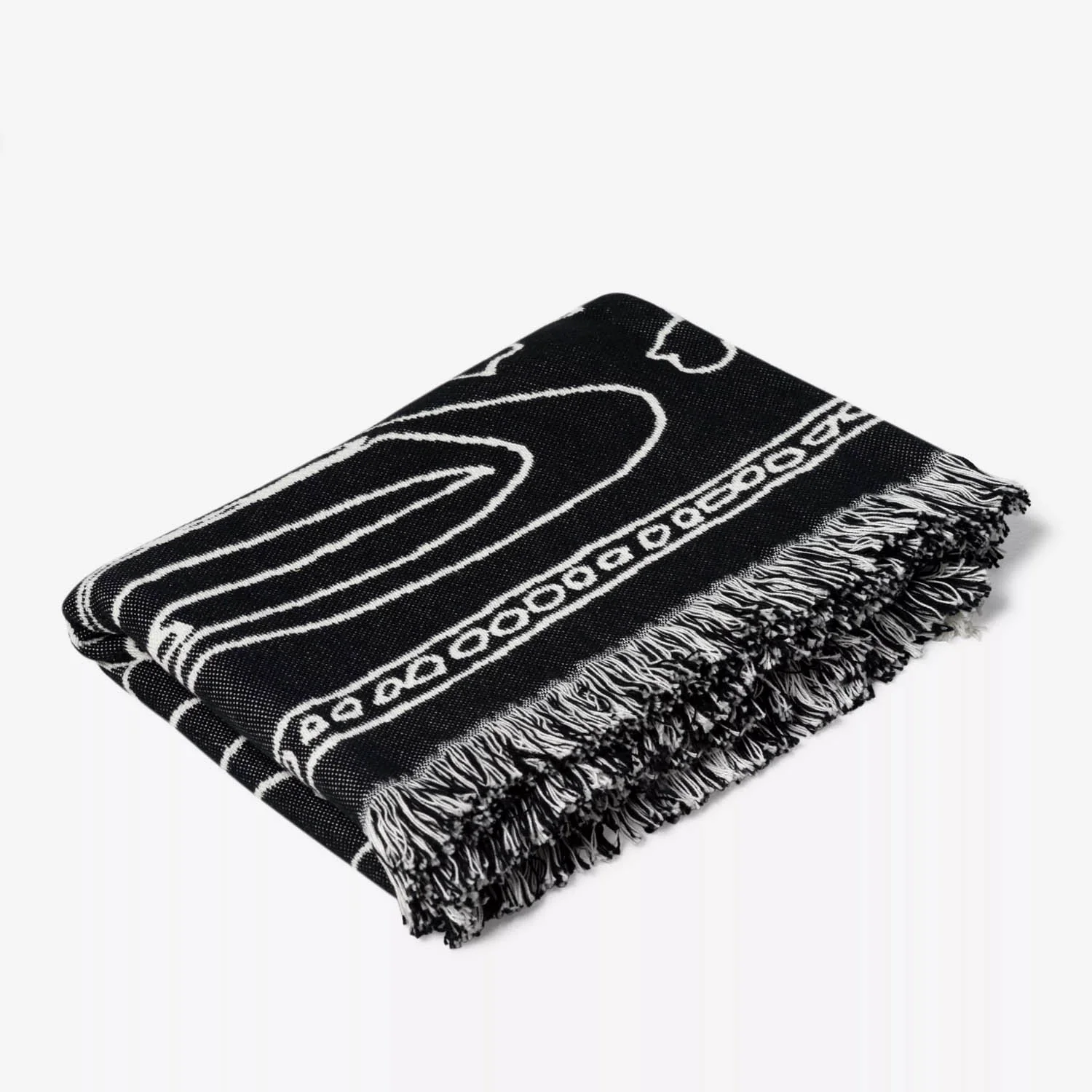 Carhartt WIP - Hatchwork Blanket - Black / Wax - Image 3