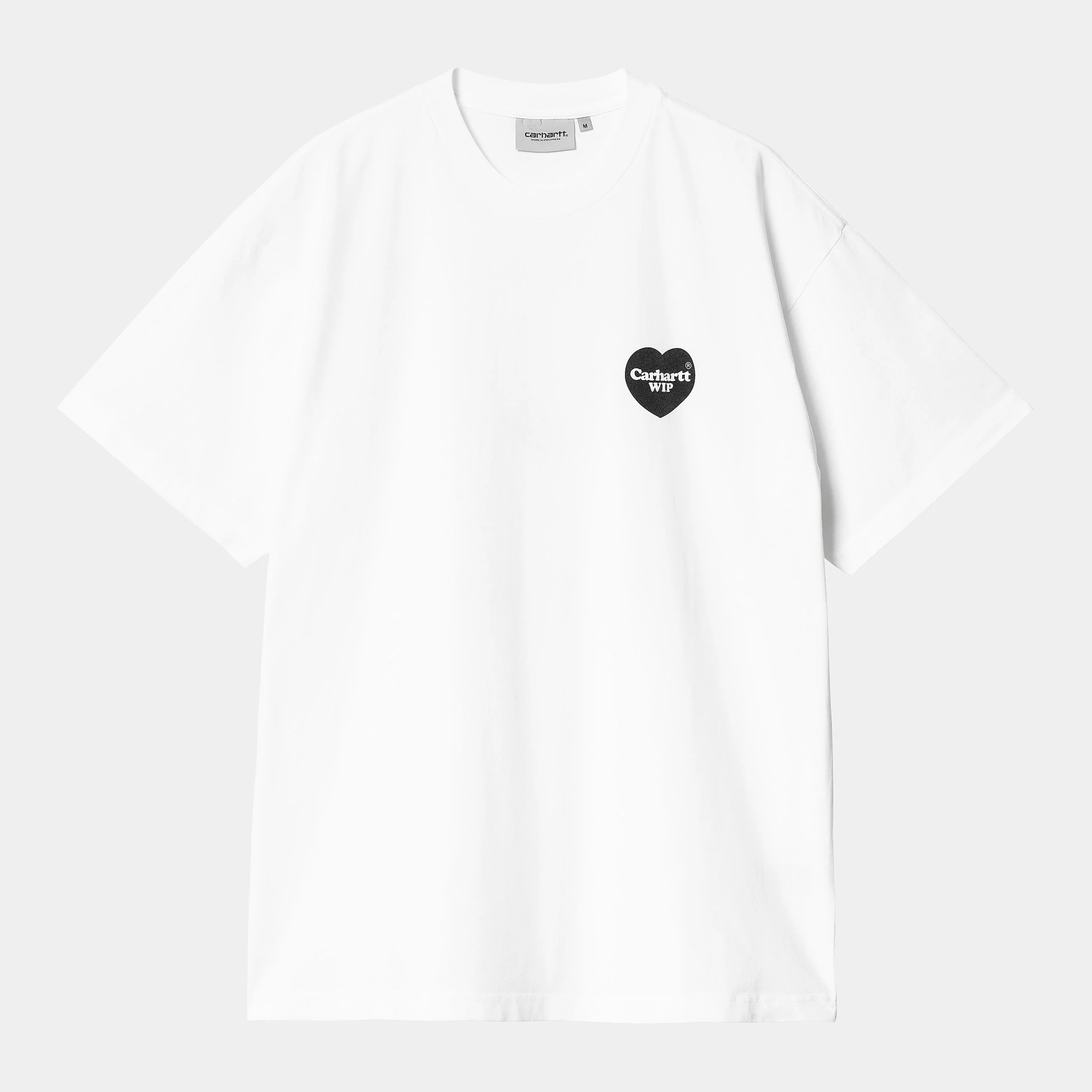 Carhartt WIP - Heart Bandana T-Shirt - White / Black - Image 2