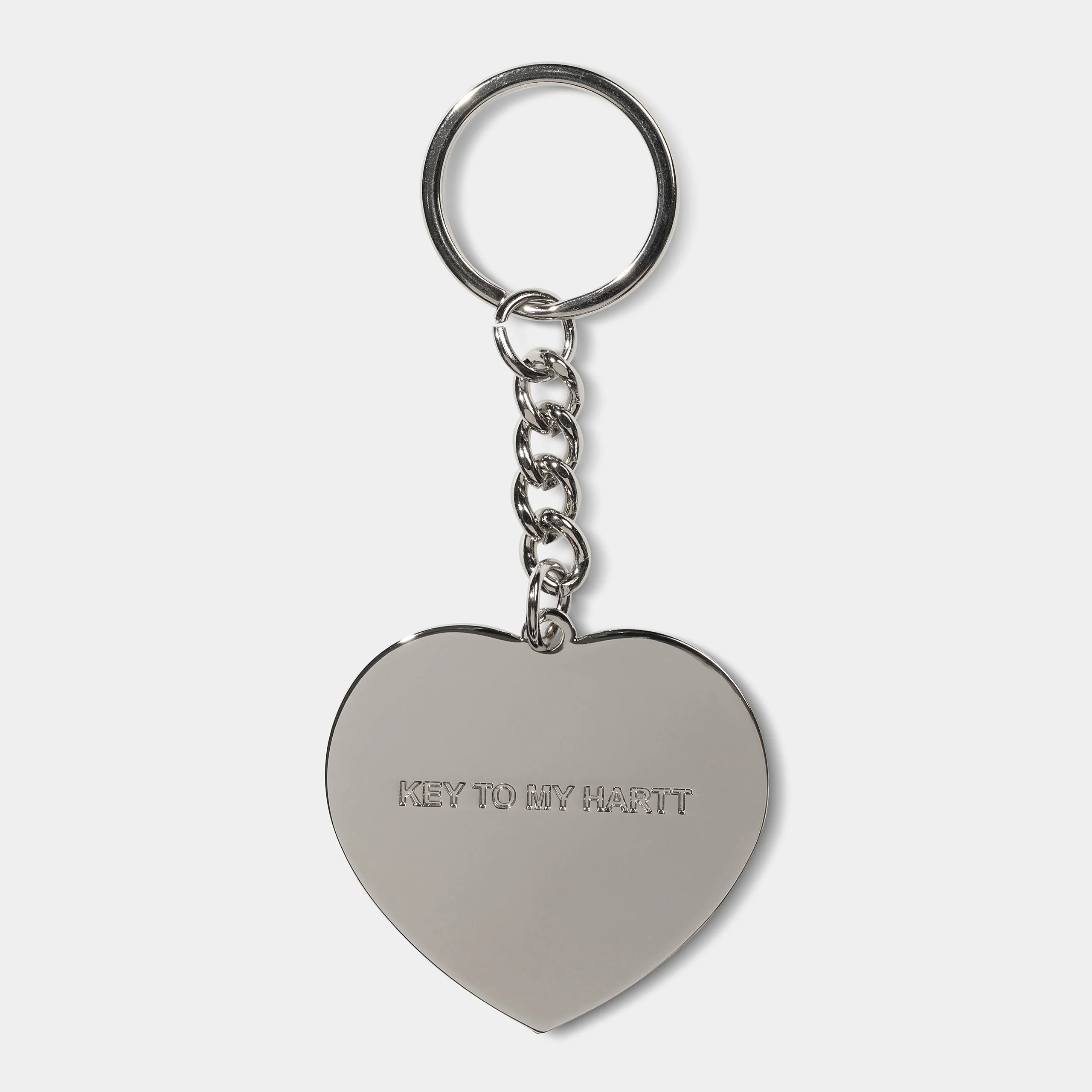 Carhartt WIP - Heart Enamel Keychain - Black - Image 2