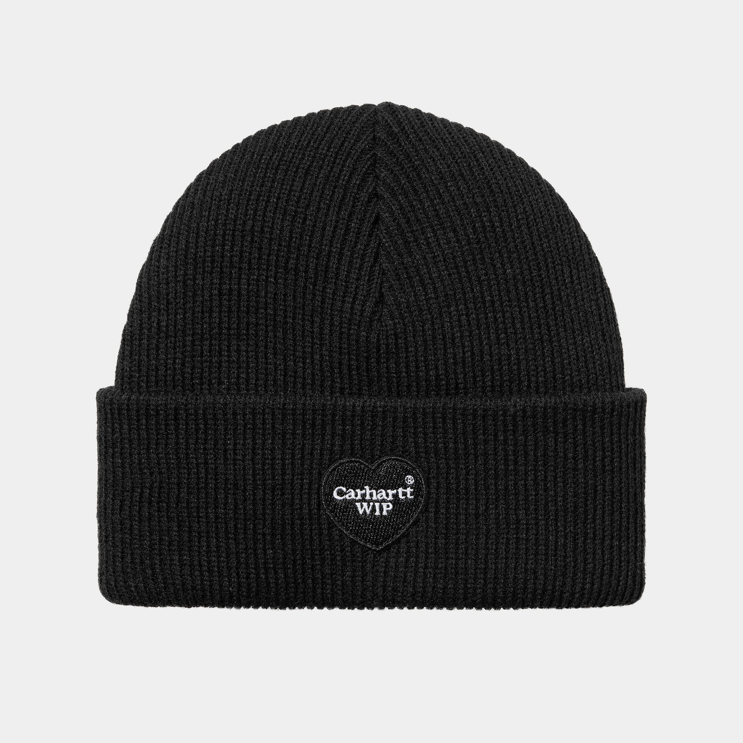 Carhartt WIP - Heart Patch Beanie - Black