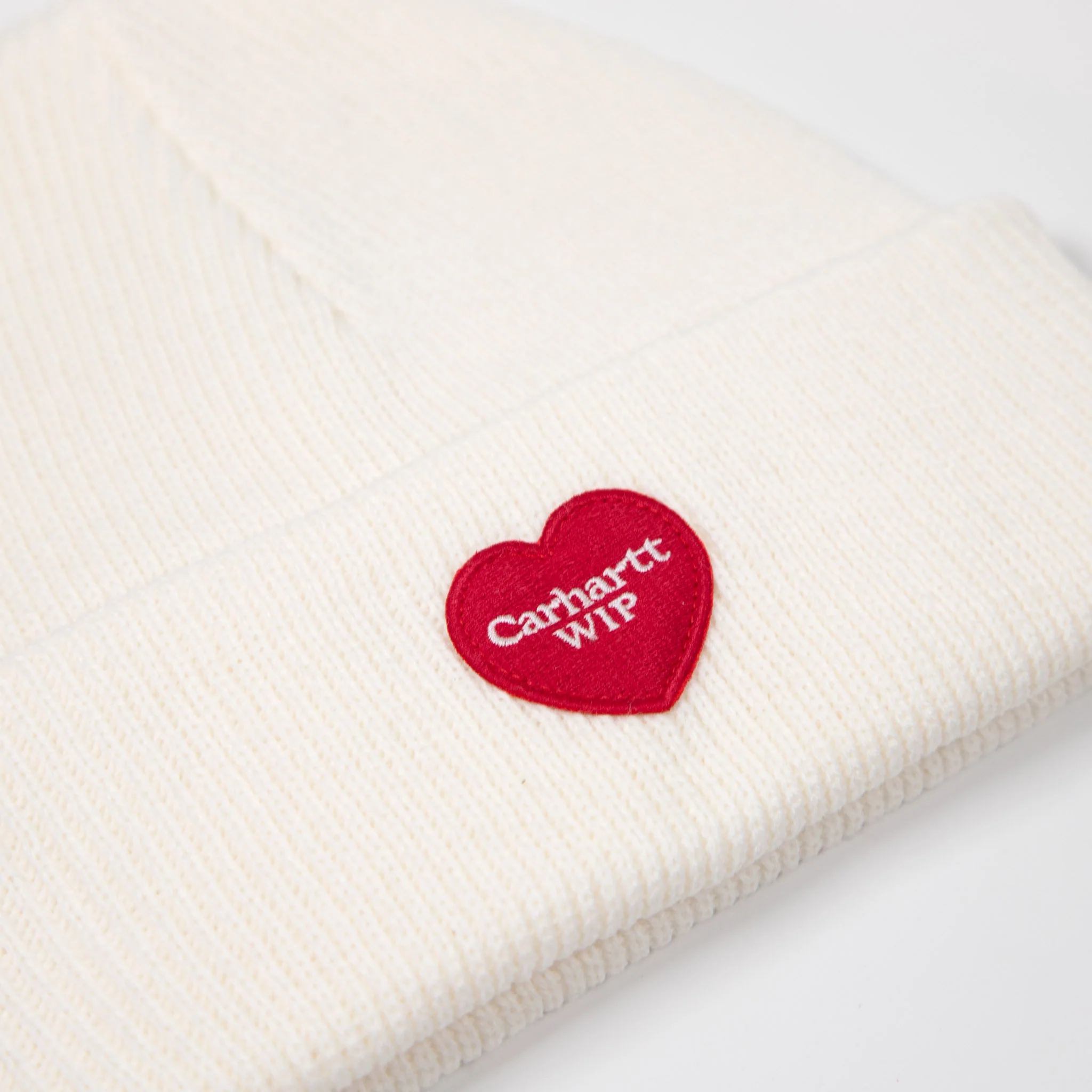 Carhartt WIP - Heart Patch Beanie - Wax - Image 2