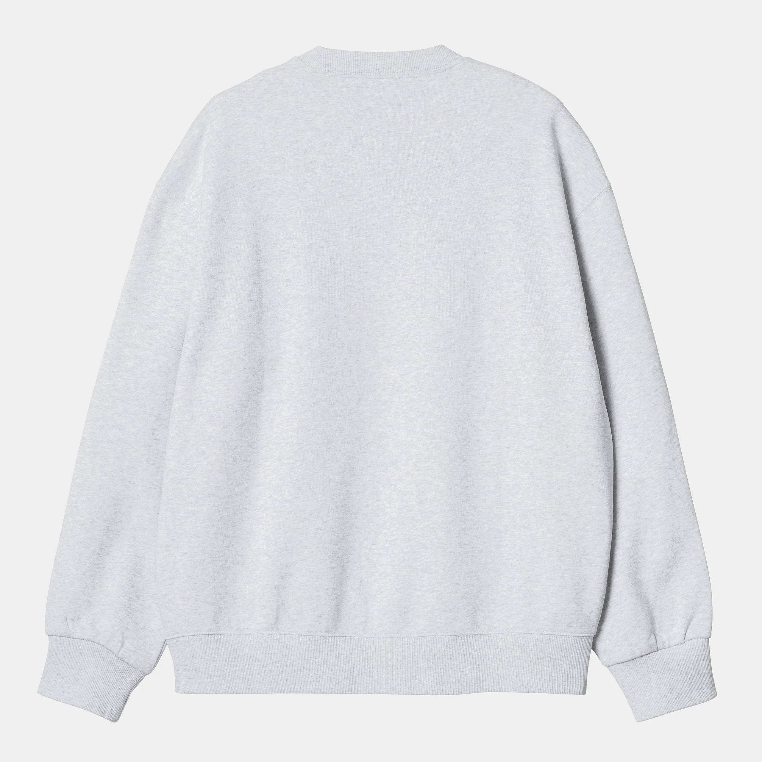 Carhartt WIP - Heart Patch Crewneck Sweatshirt - Ash Heather - Image 2