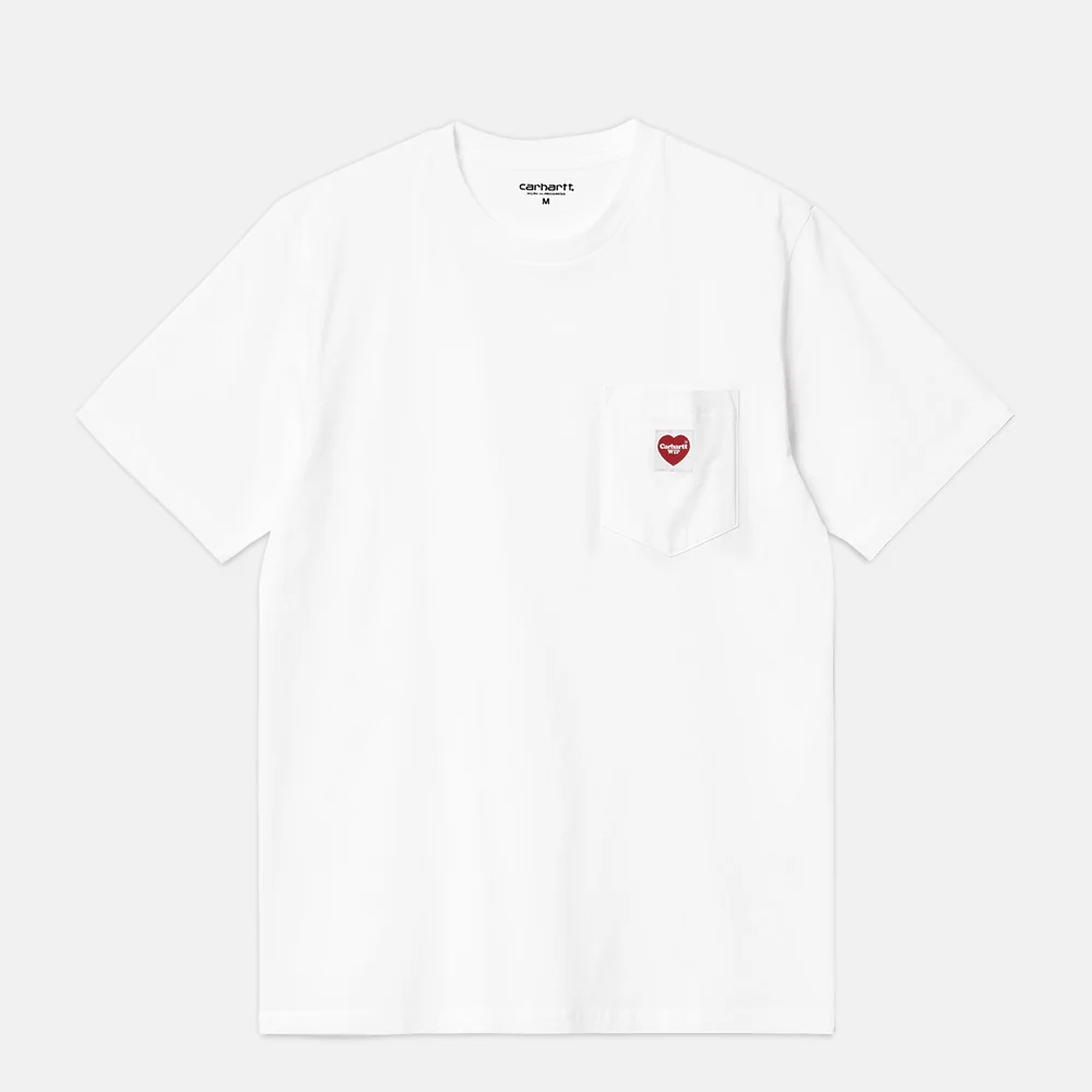 Carhartt WIP - Heart Pocket T-Shirt - White