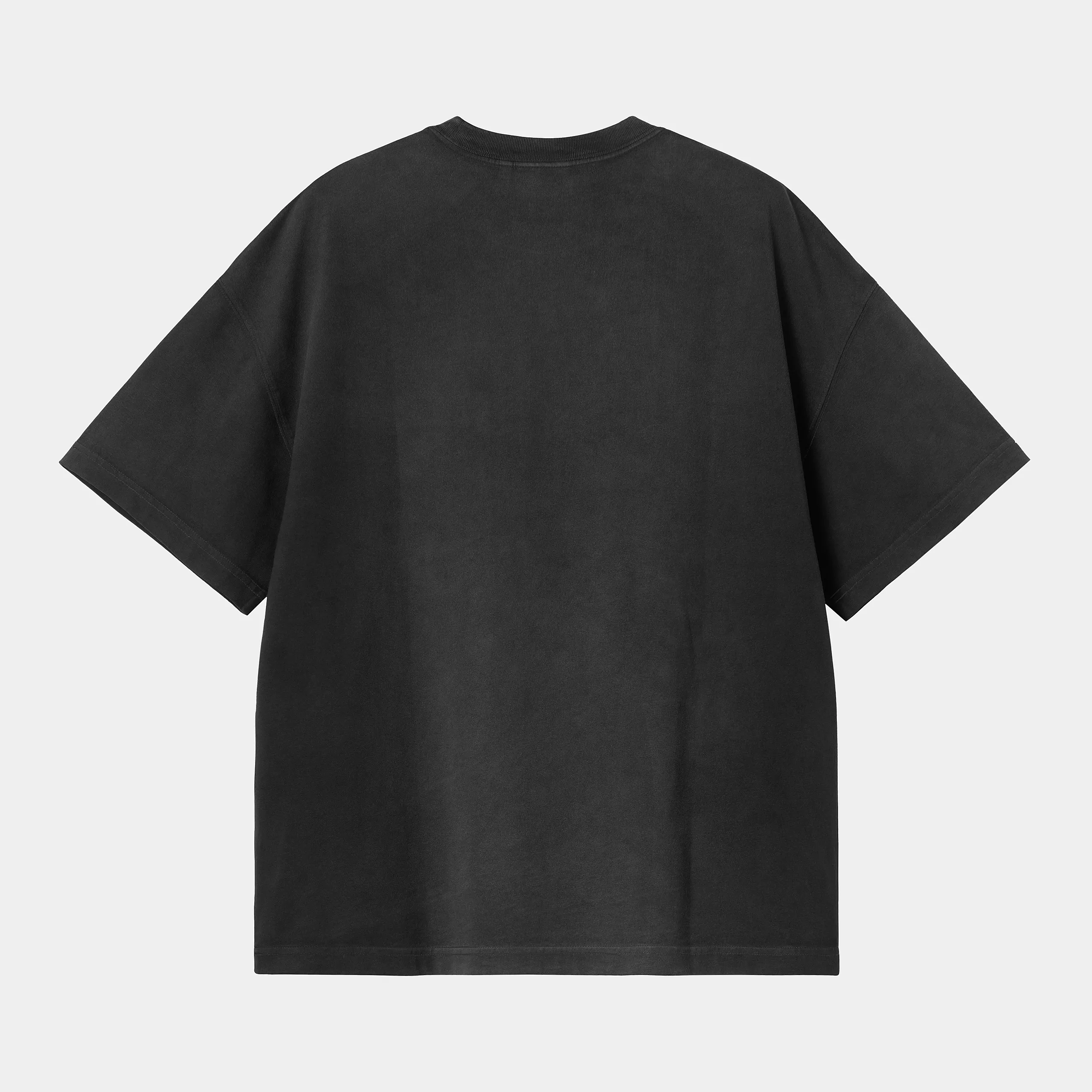 Carhartt WIP - Hudson Pocket T-Shirt - Black / Chalk Wash - Image 2