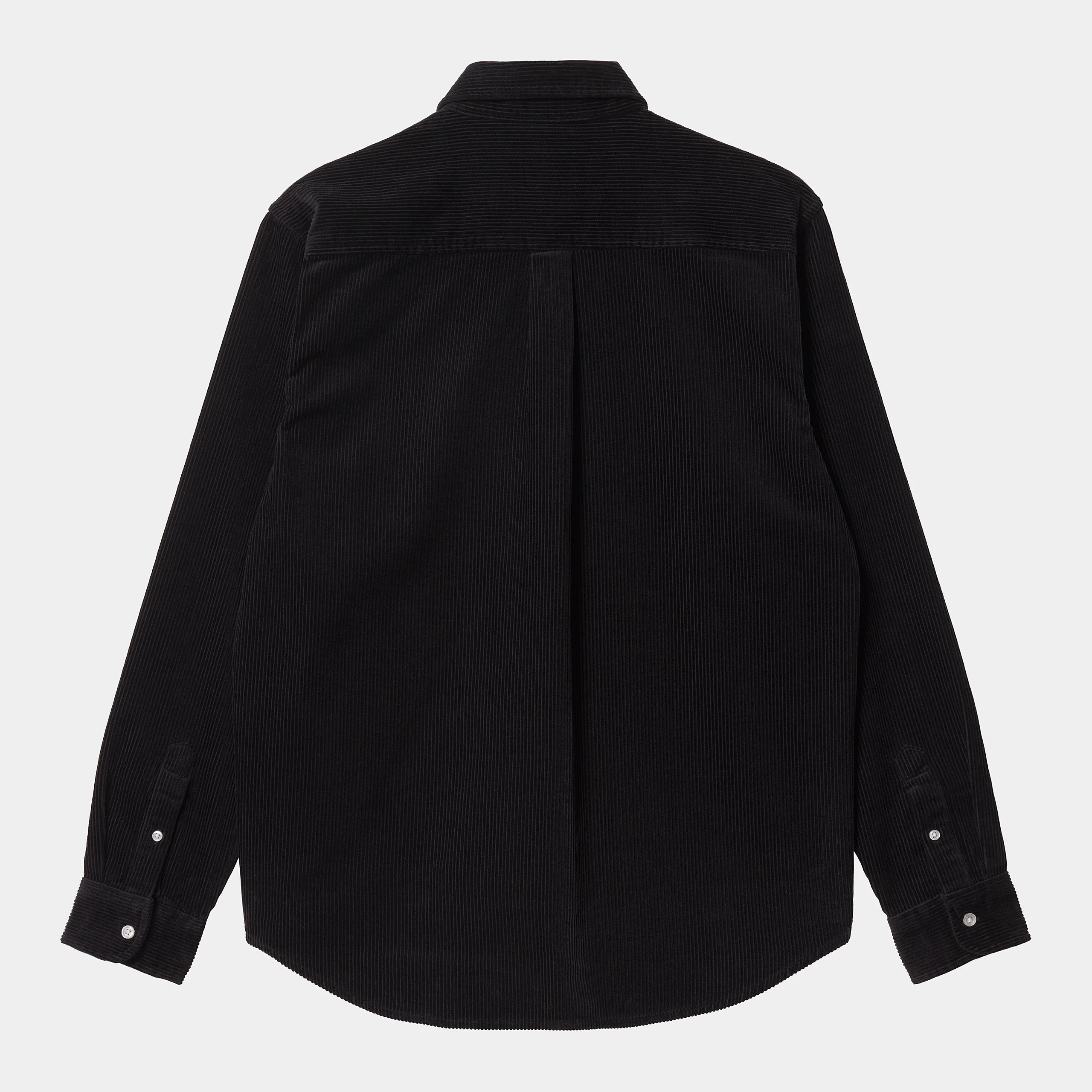 Carhartt WIP - Madison Corduroy Longsleeve Shirt - Black / Wax - Image 2