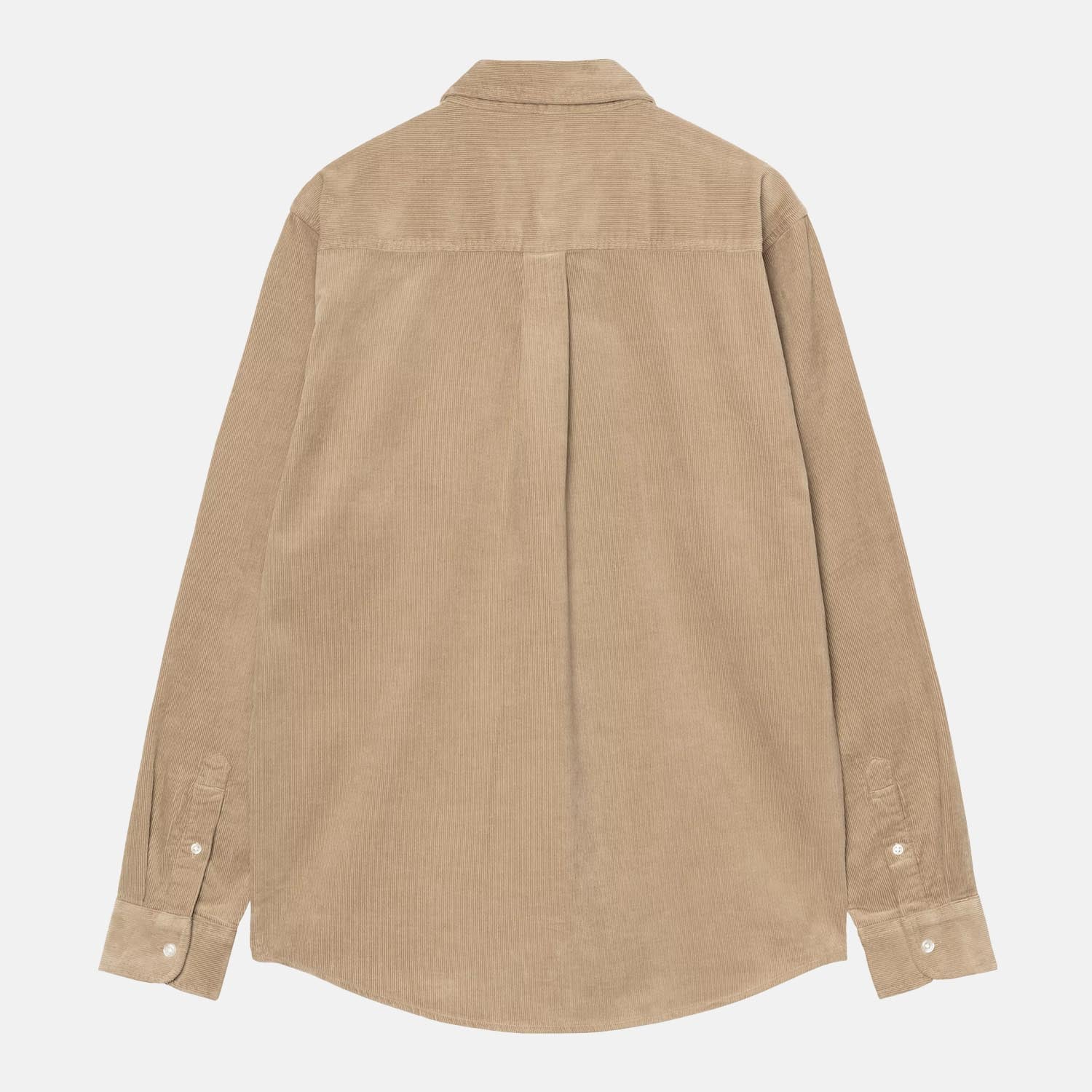 Carhartt WIP - Madison Fine Corduroy Longsleeve Shirt - Iroko / Wax - Image 2