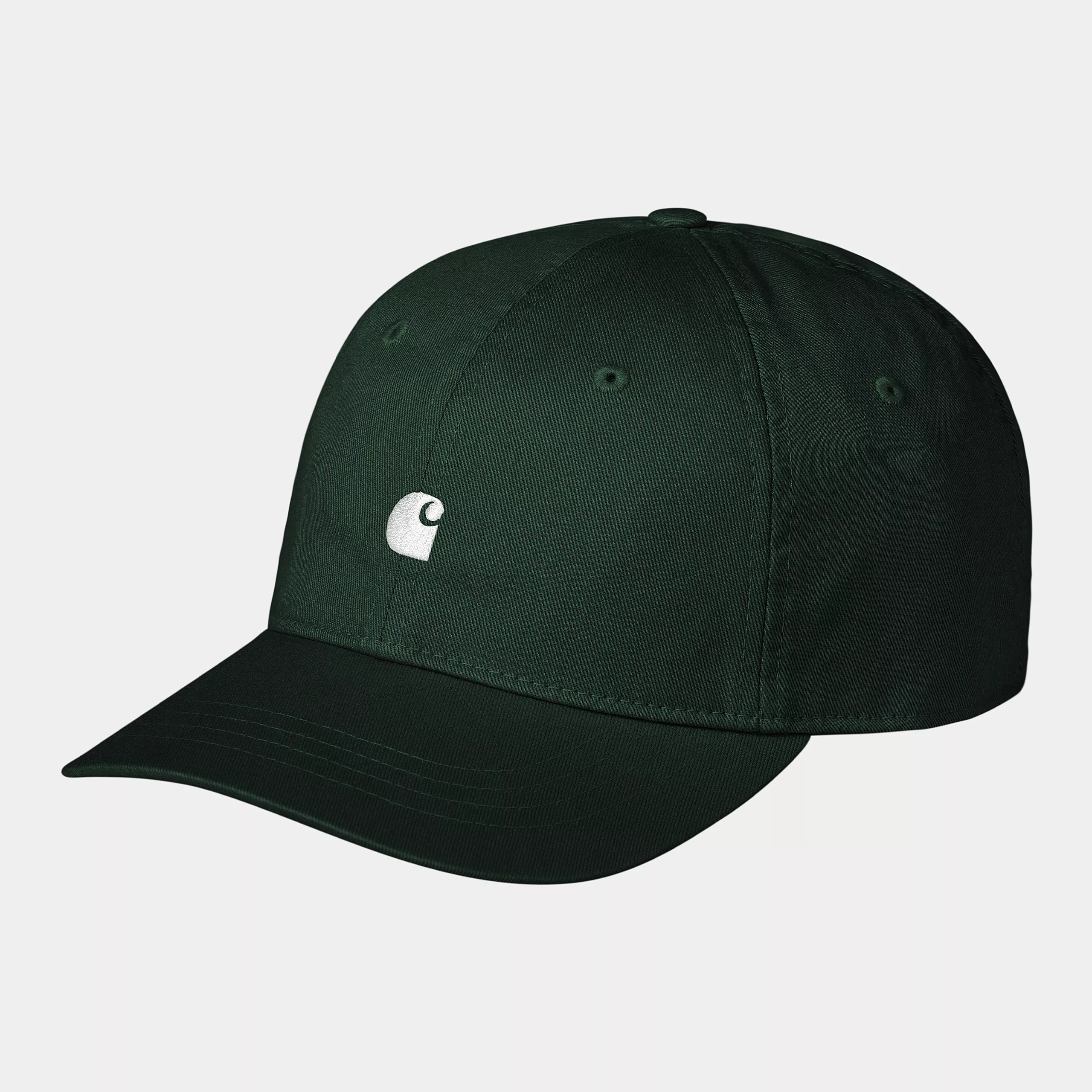 Carhartt WIP - Madison Logo Cap - Conifer / White