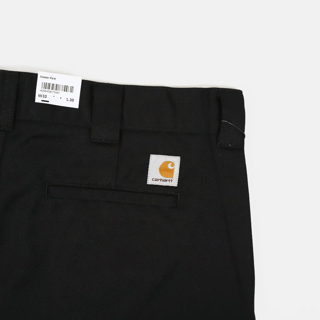 Carhartt WIP - Master Pant - Black (Rinsed) - Image 4