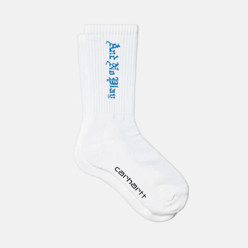 Carhartt WIP - No Play Socks - White - Image 2