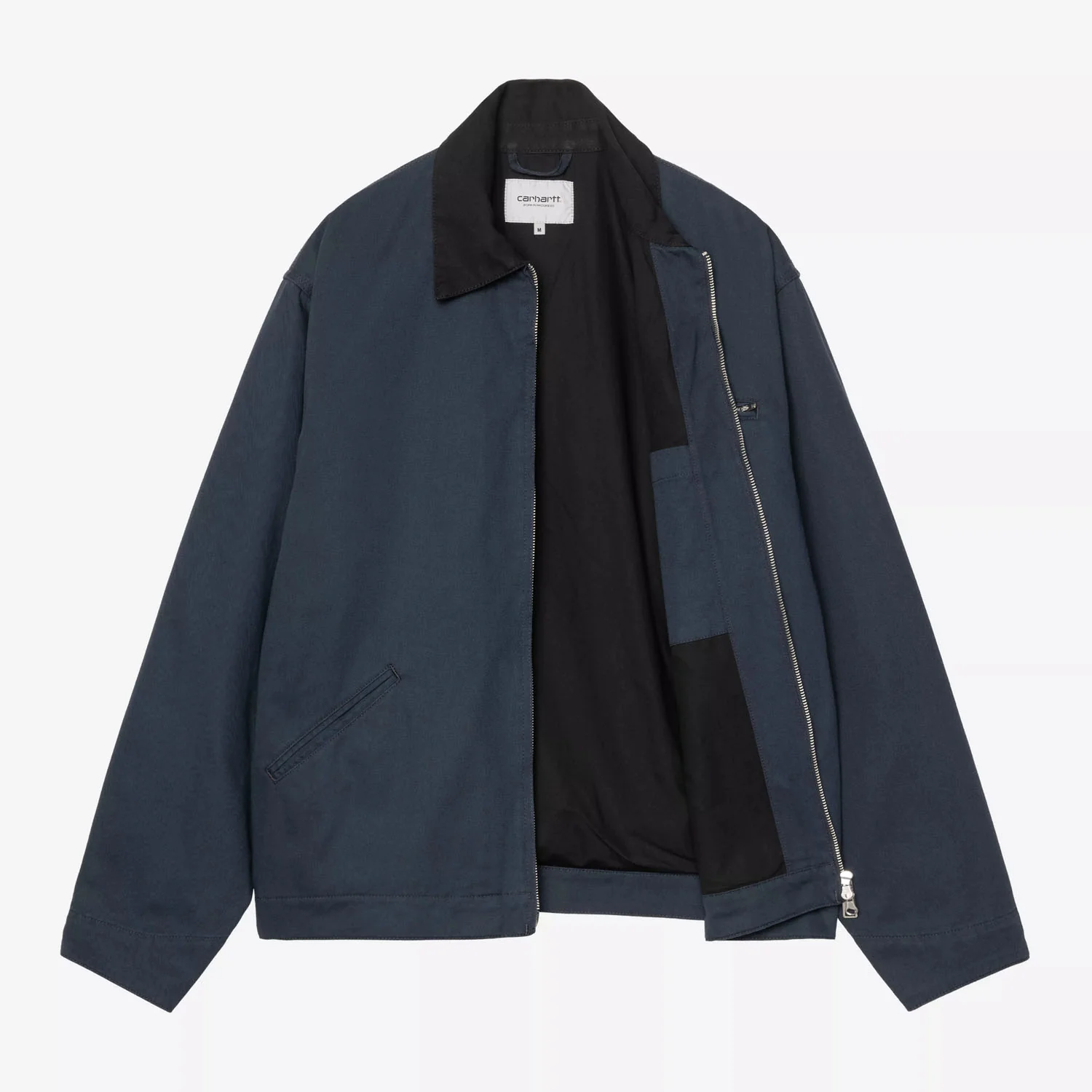 Carhartt WIP - OG Detroit Jacket - Deep Night / Black (Rinsed) - Image 2