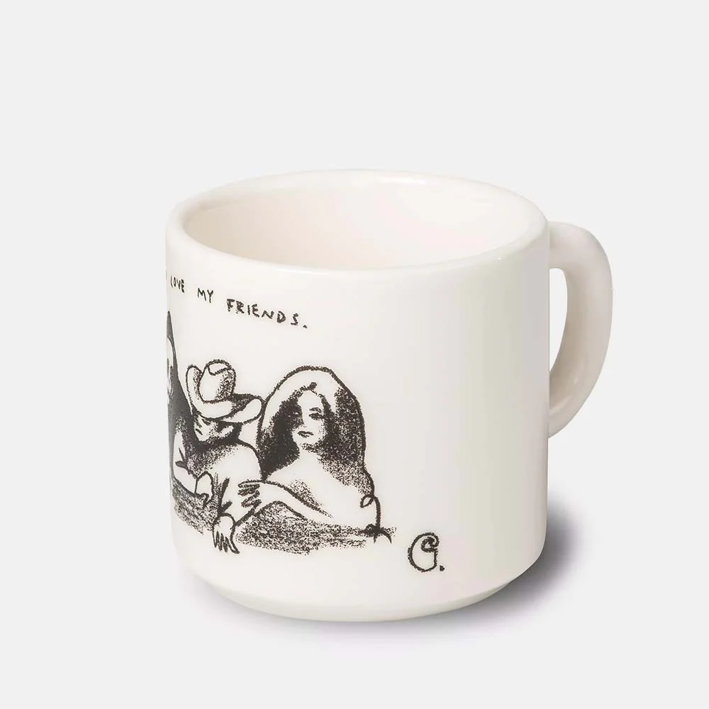 Carhartt WIP - Pepe Friends Mug - White - Image 2