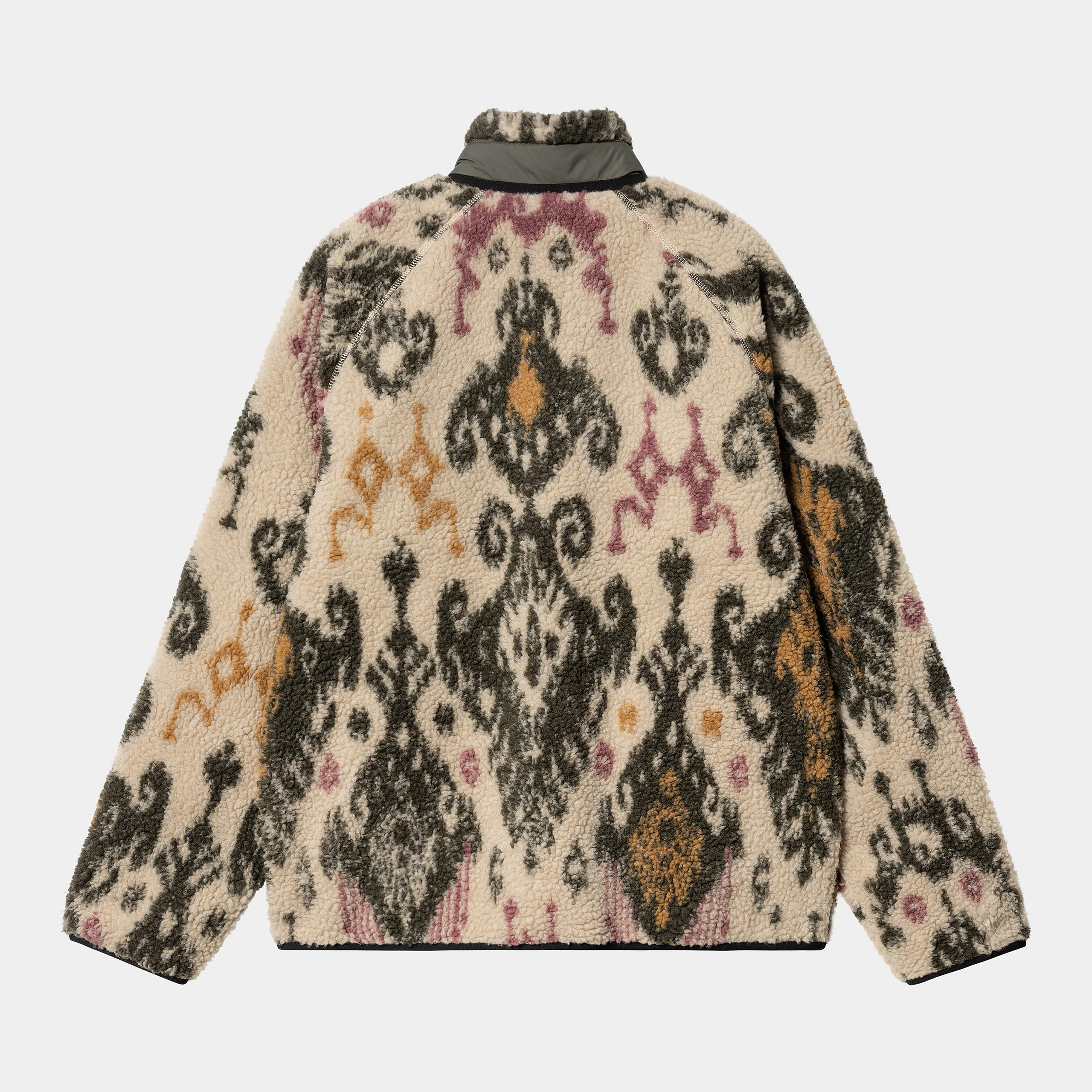 Carhartt WIP - Prentis Liner Fleece Jacket - Baru Jacquard / Wall / Cypress - Image 2