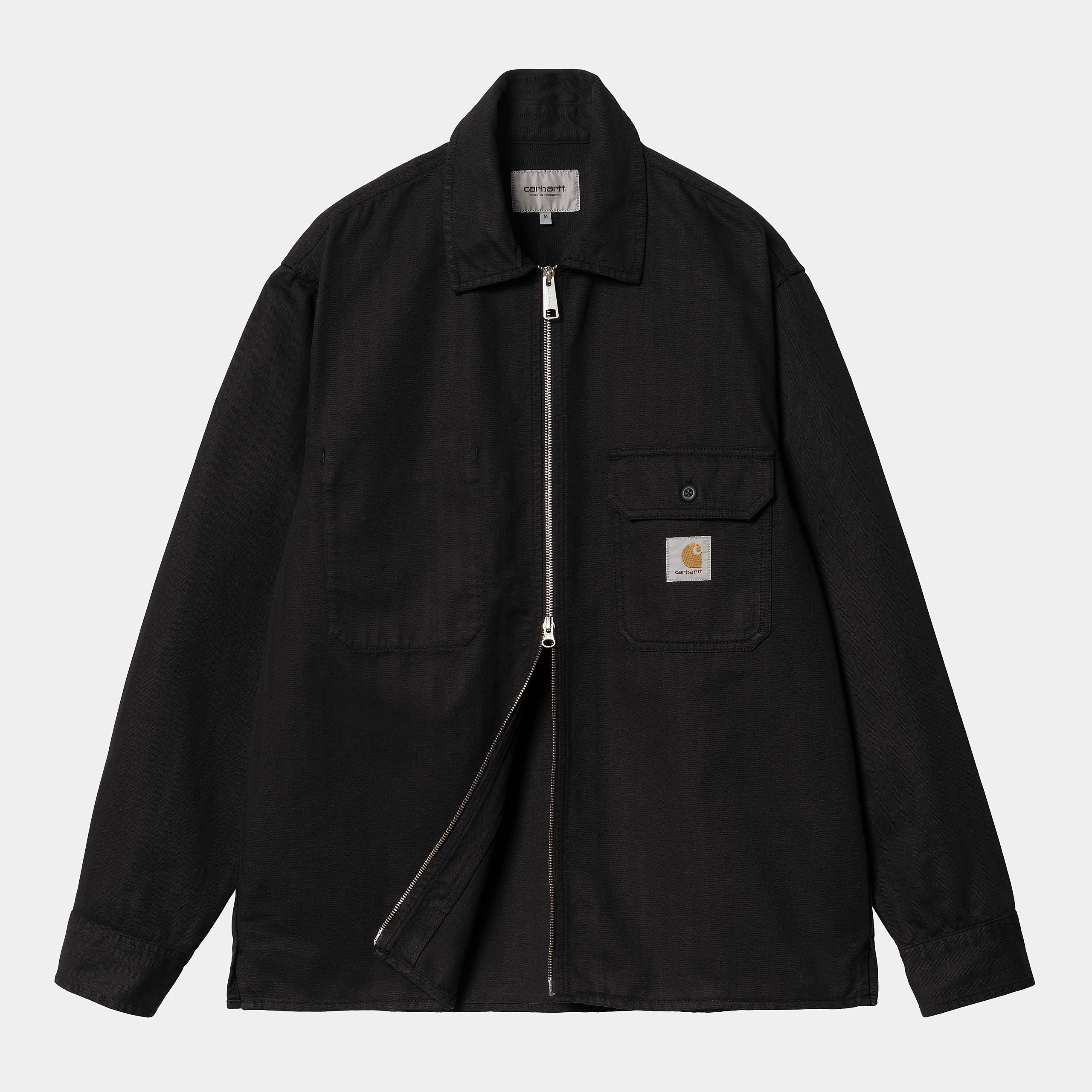 Carhartt WIP - Rainer Shirt Jacket - Black Garment Dyed - Image 2