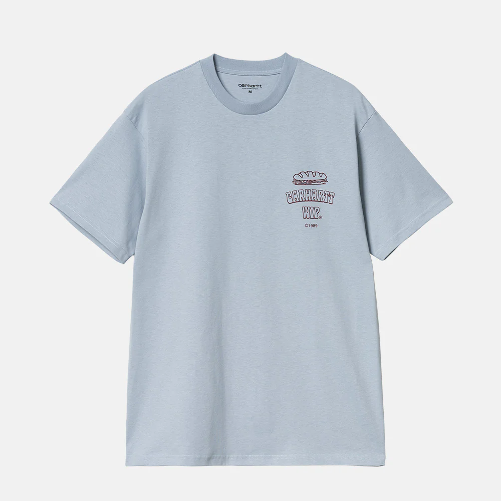 Carhartt WIP - Sandwich T-Shirt - Blue Fog - Image 2