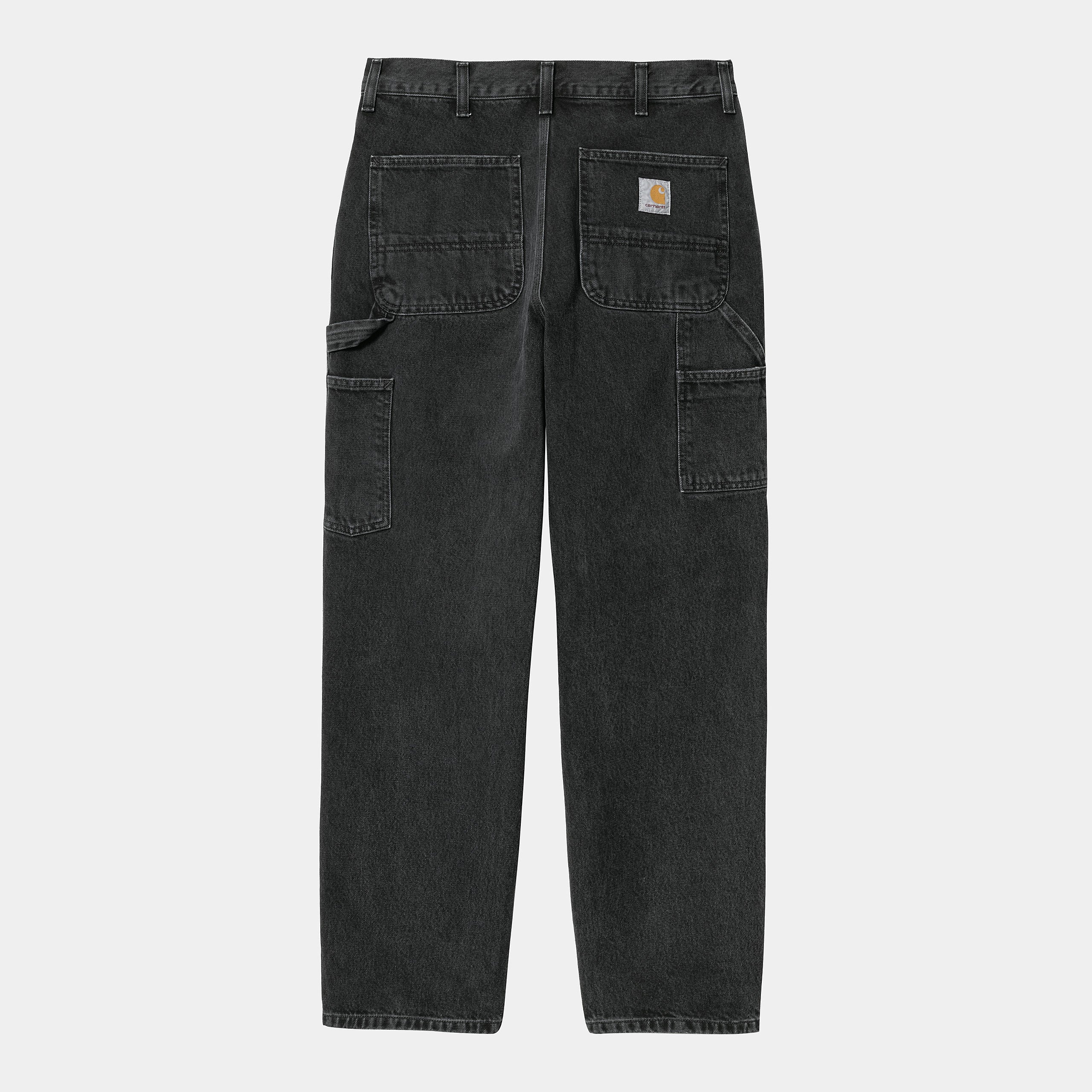 Carhartt WIP - Single Knee Pant - Black (Stone Washed)