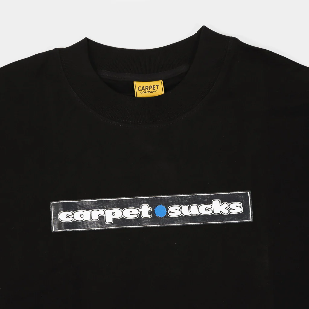Carpet Company - Carpet Sucks Longsleeve T-Shirt - Black - Image 2