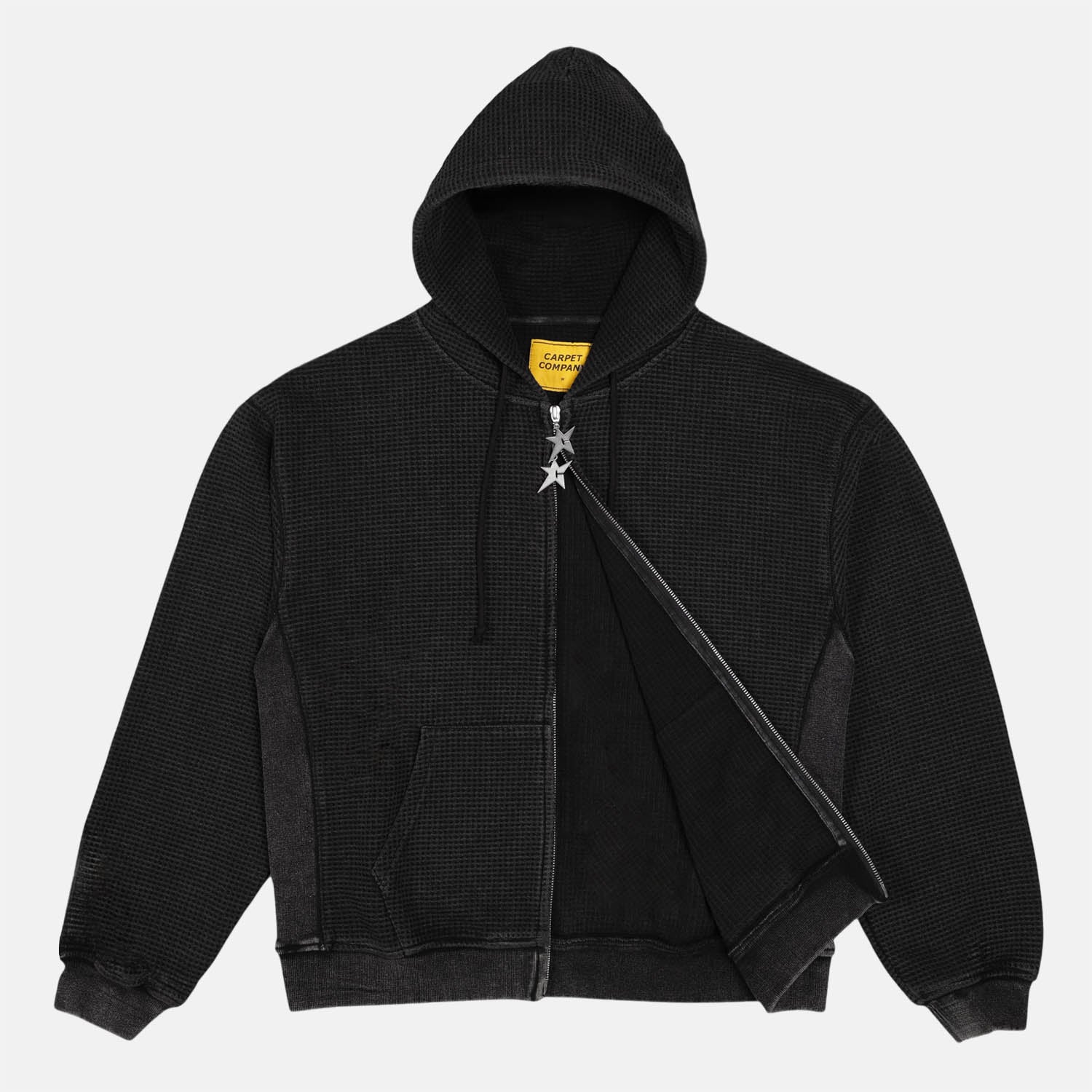 Carpet Company - C-Star Double Zip Hooded Sweatshirt - Black - Image 2