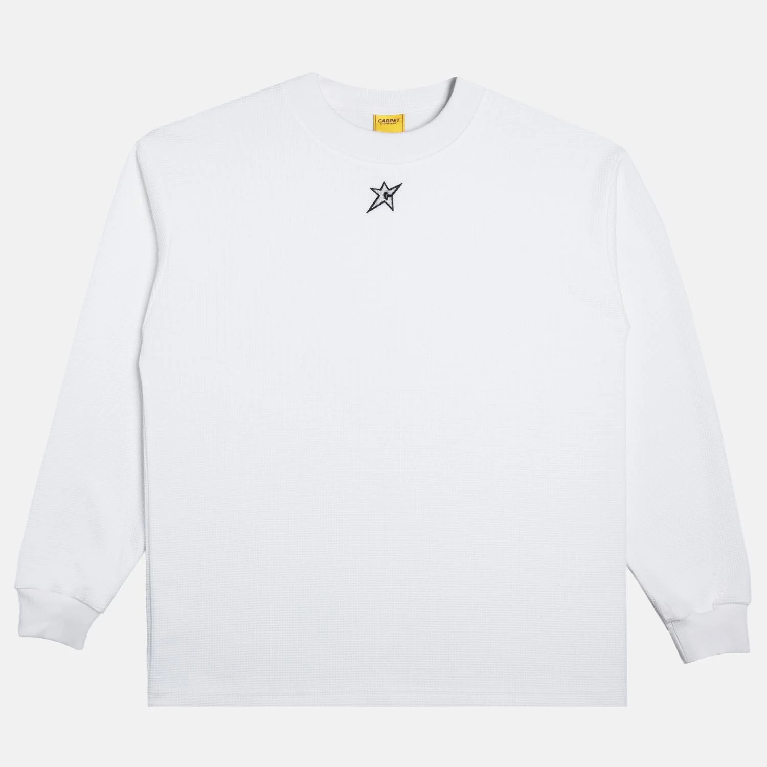 Carpet Company - C-Star Thermal Longsleeve T-Shirt - White
