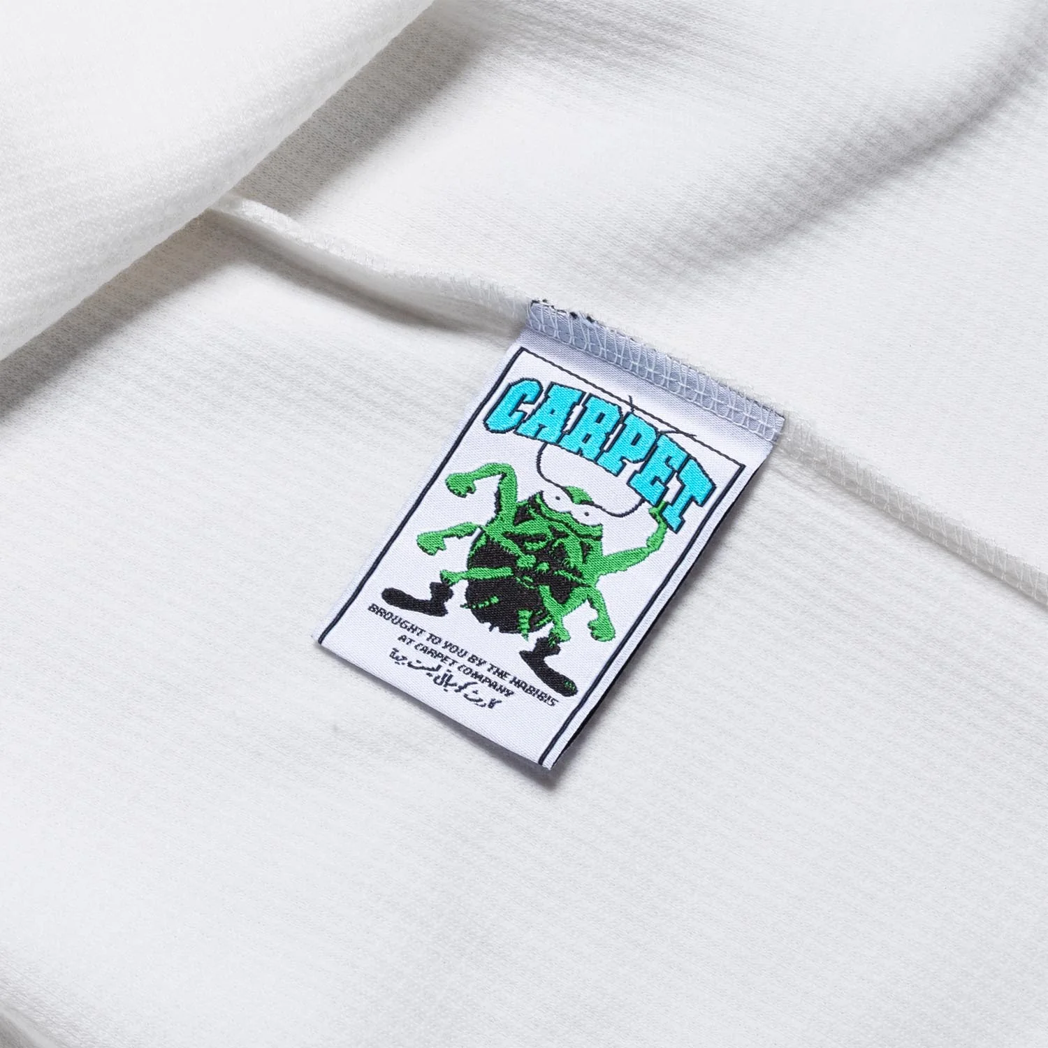 Carpet Company - C-Star Thermal Longsleeve T-Shirt - White - Image 3