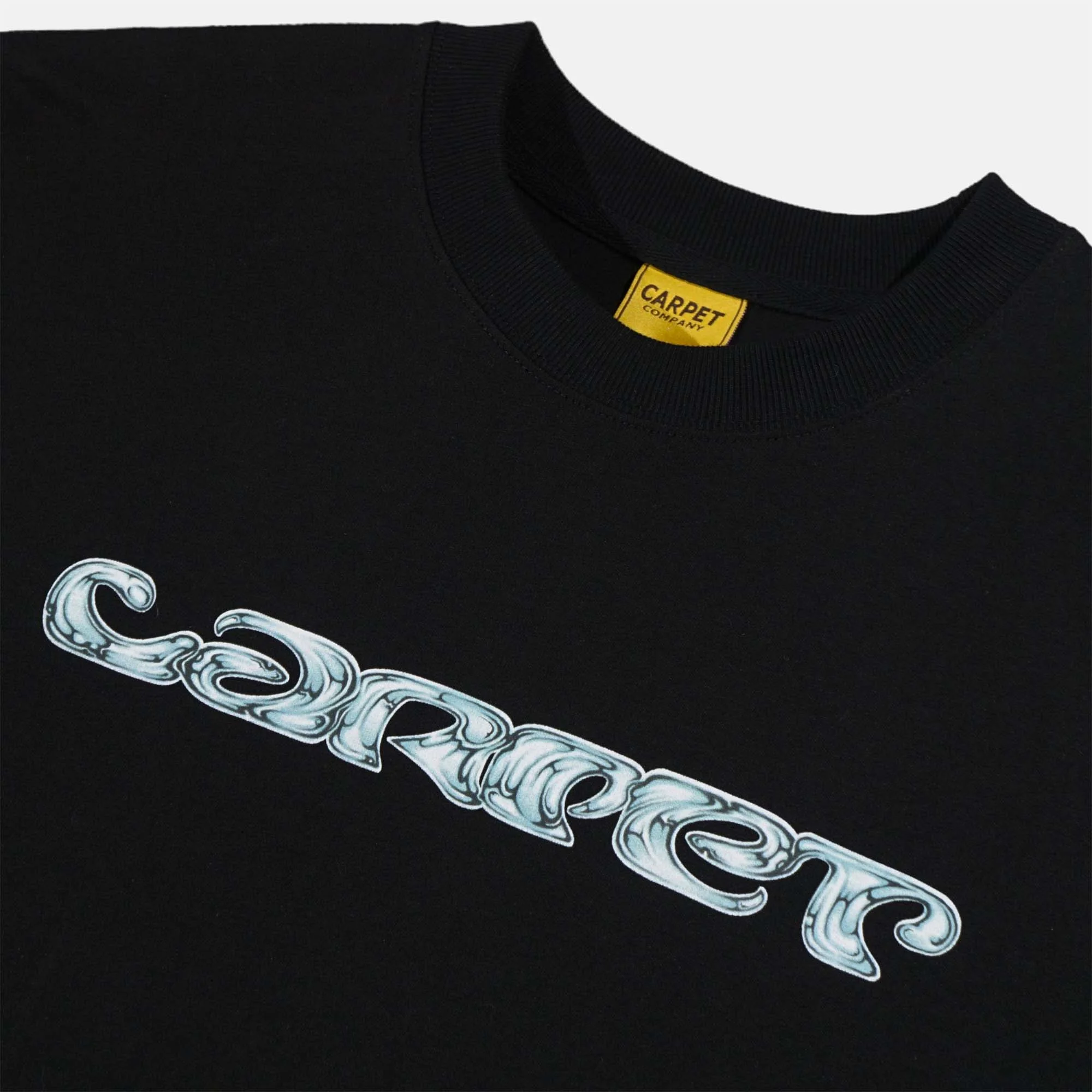 Carpet Company - Chrome T-Shirt - Black - Image 3