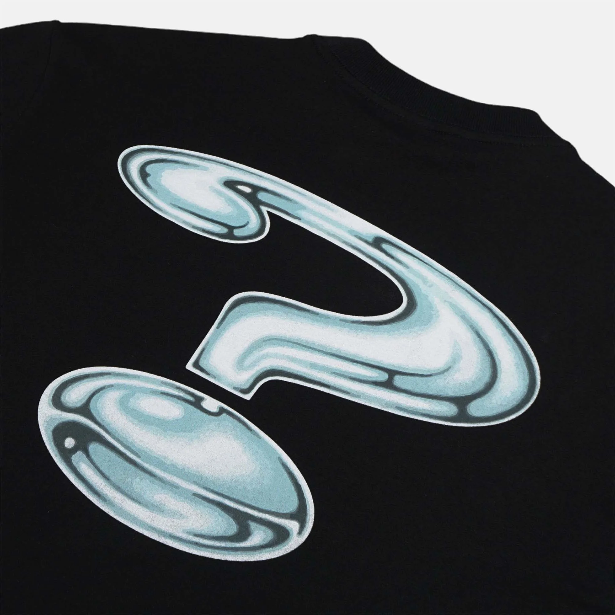 Carpet Company - Chrome T-Shirt - Black - Image 4