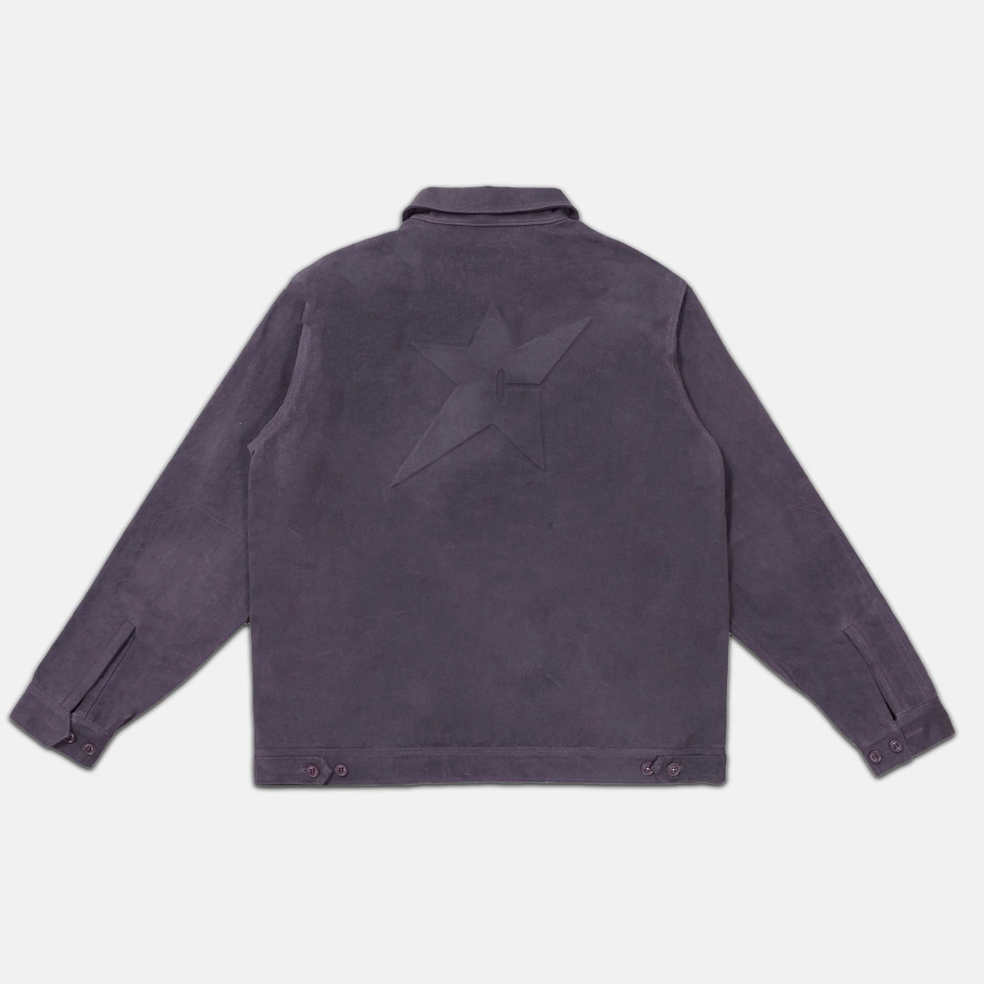 Carpet Company - Embossed Work Jacket - Purple - Image 3