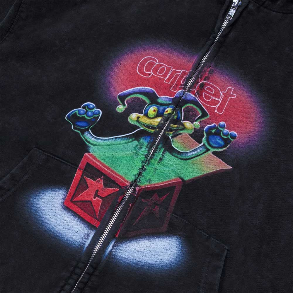 Carpet Company - Jack Hooded Zip Sweatshirt - Black - Image 2