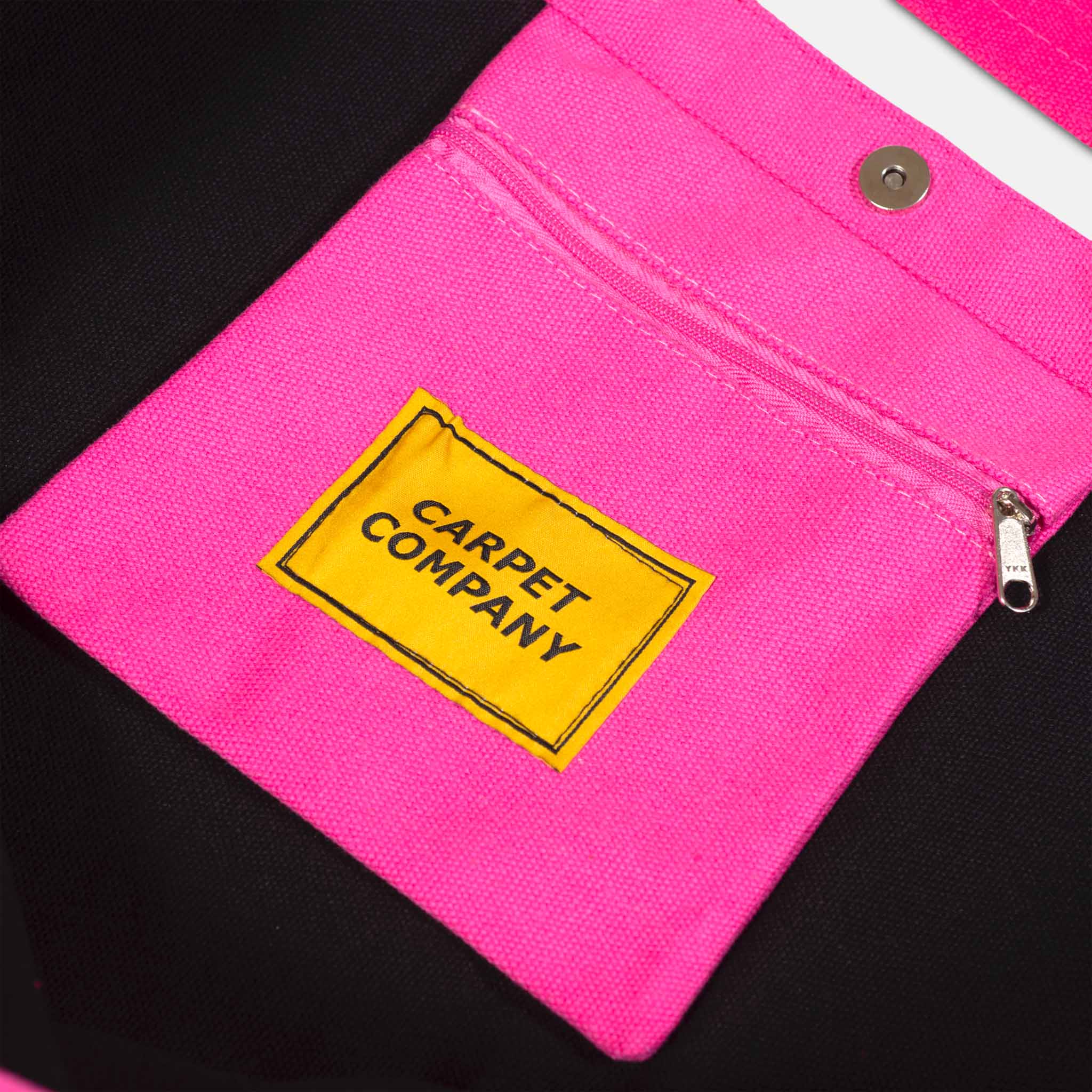 Carpet Company - Logo Tote Bag - Pink - Image 3