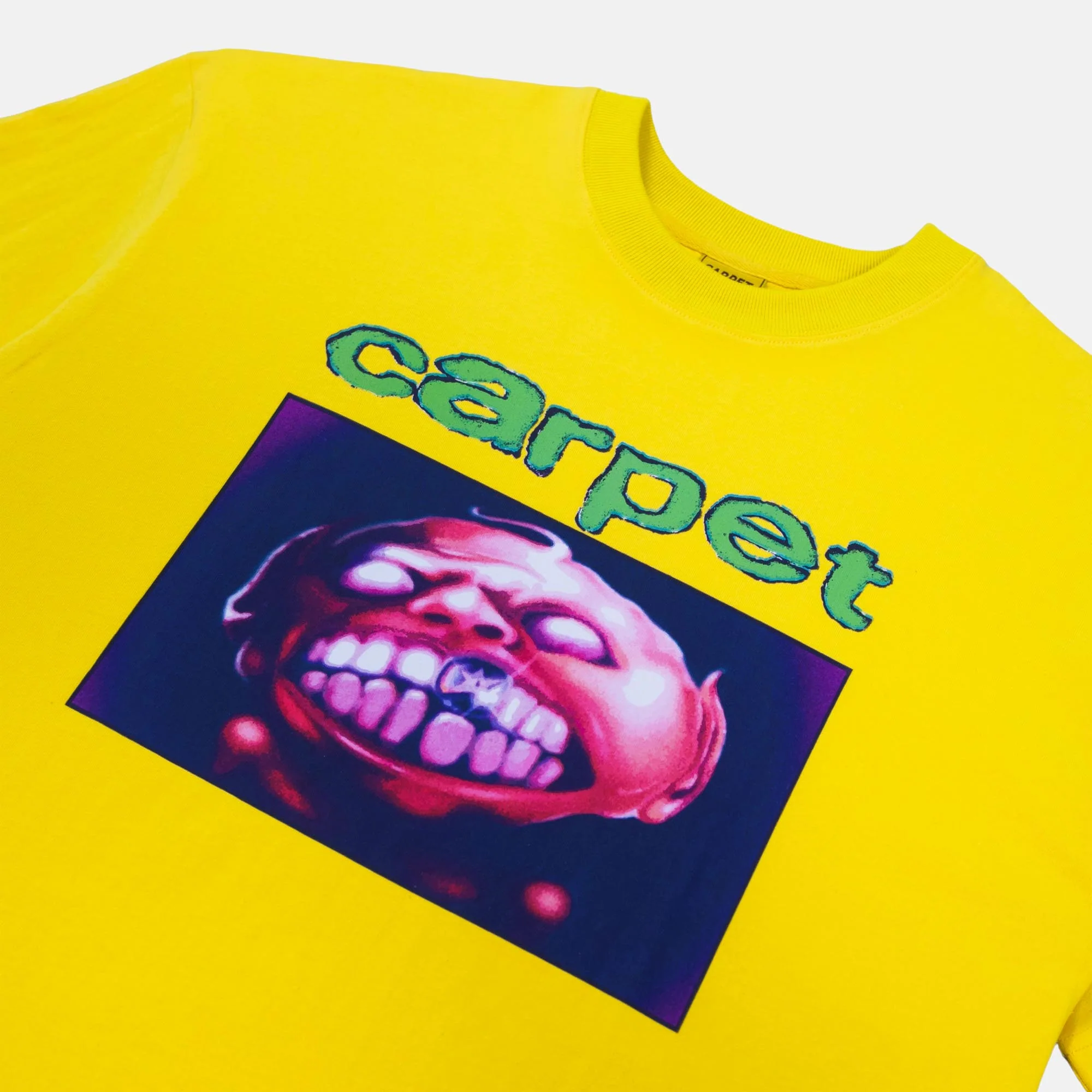 Carpet Company - Peasant T-Shirt - Yellow - Image 2