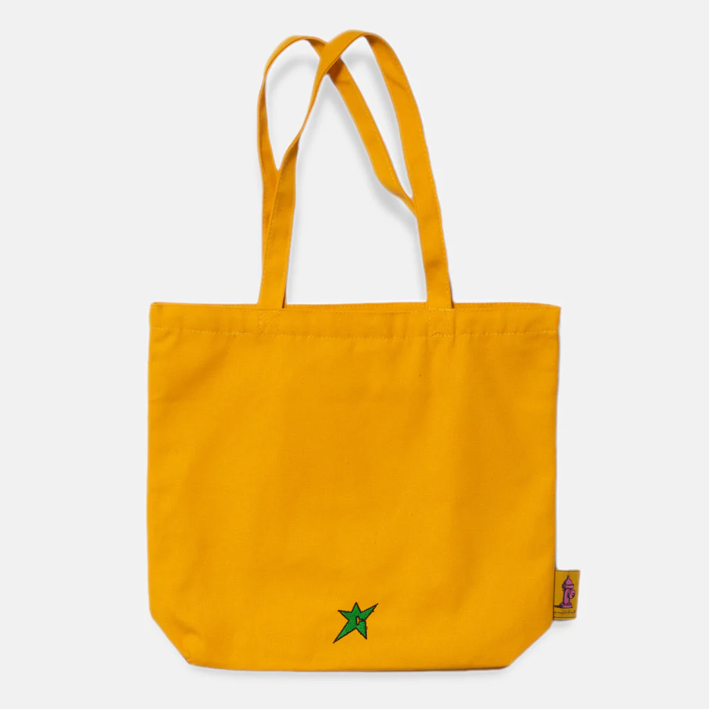 Carpet Company - Punk Baby Tote Bag - Yellow - Image 2