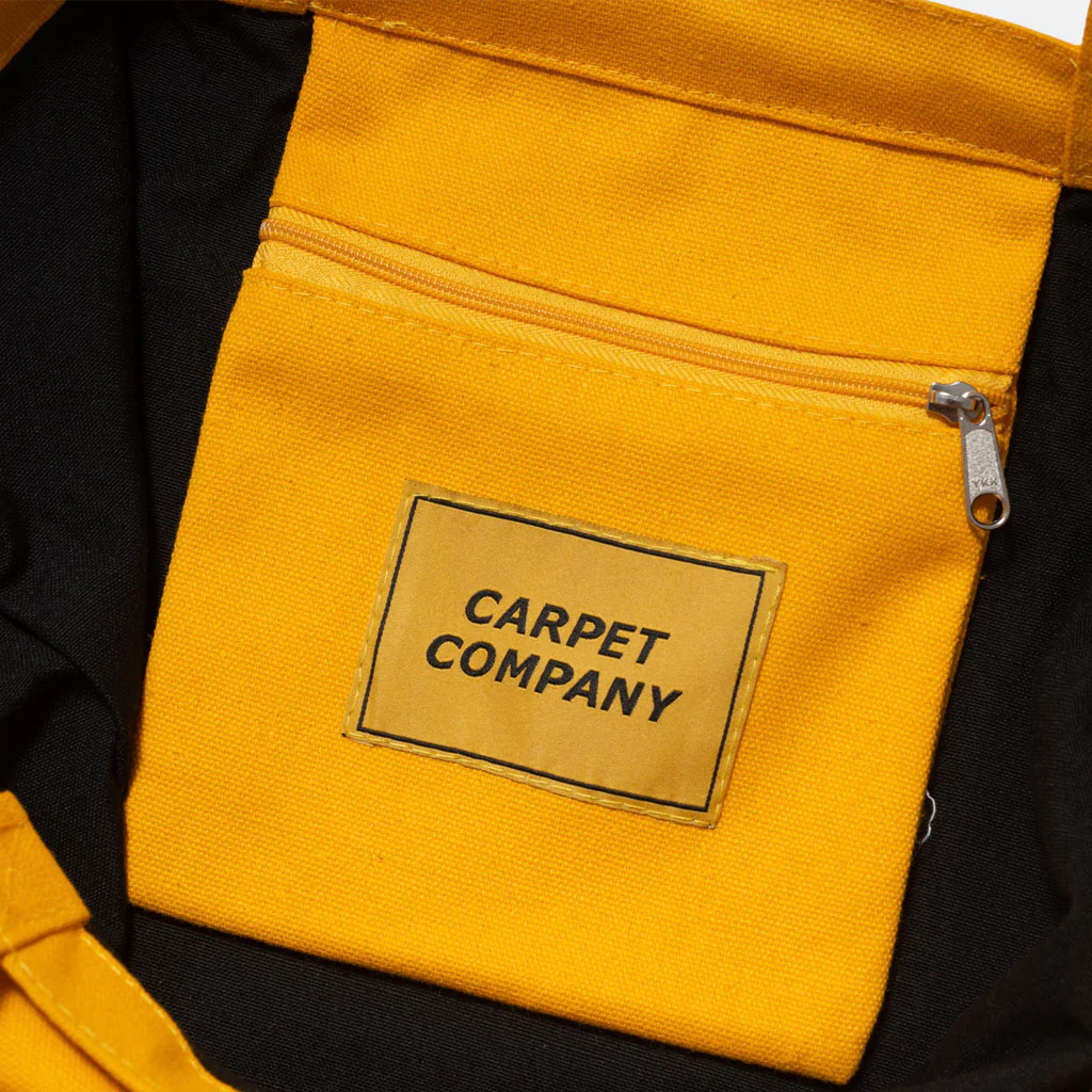 Carpet Company - Punk Baby Tote Bag - Yellow - Image 4