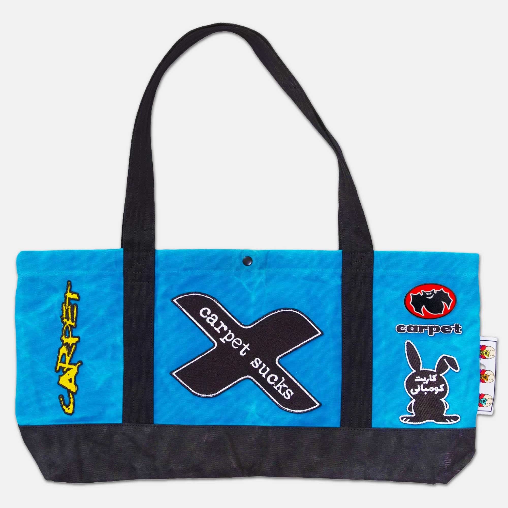 Carpet Company - Racing Tote Bag - Blue - Image 2