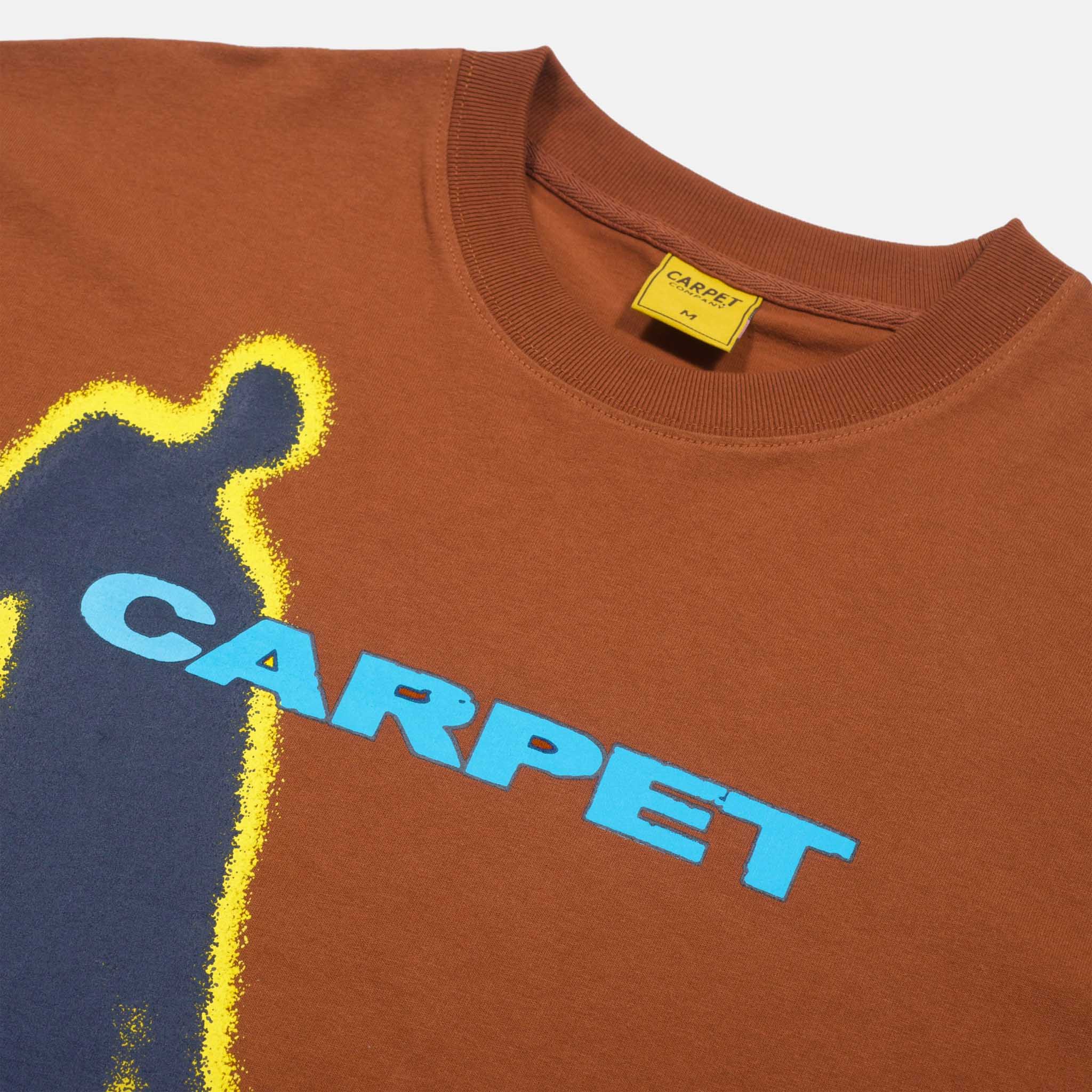 Carpet Company - Shadow Man T-Shirt - Brown - Image 2