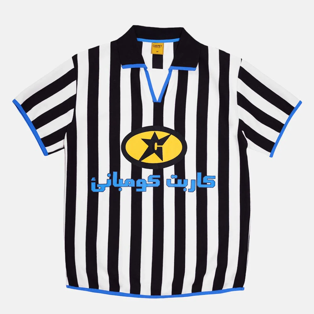 Carpet Company - Soccer Jersey - Black / White