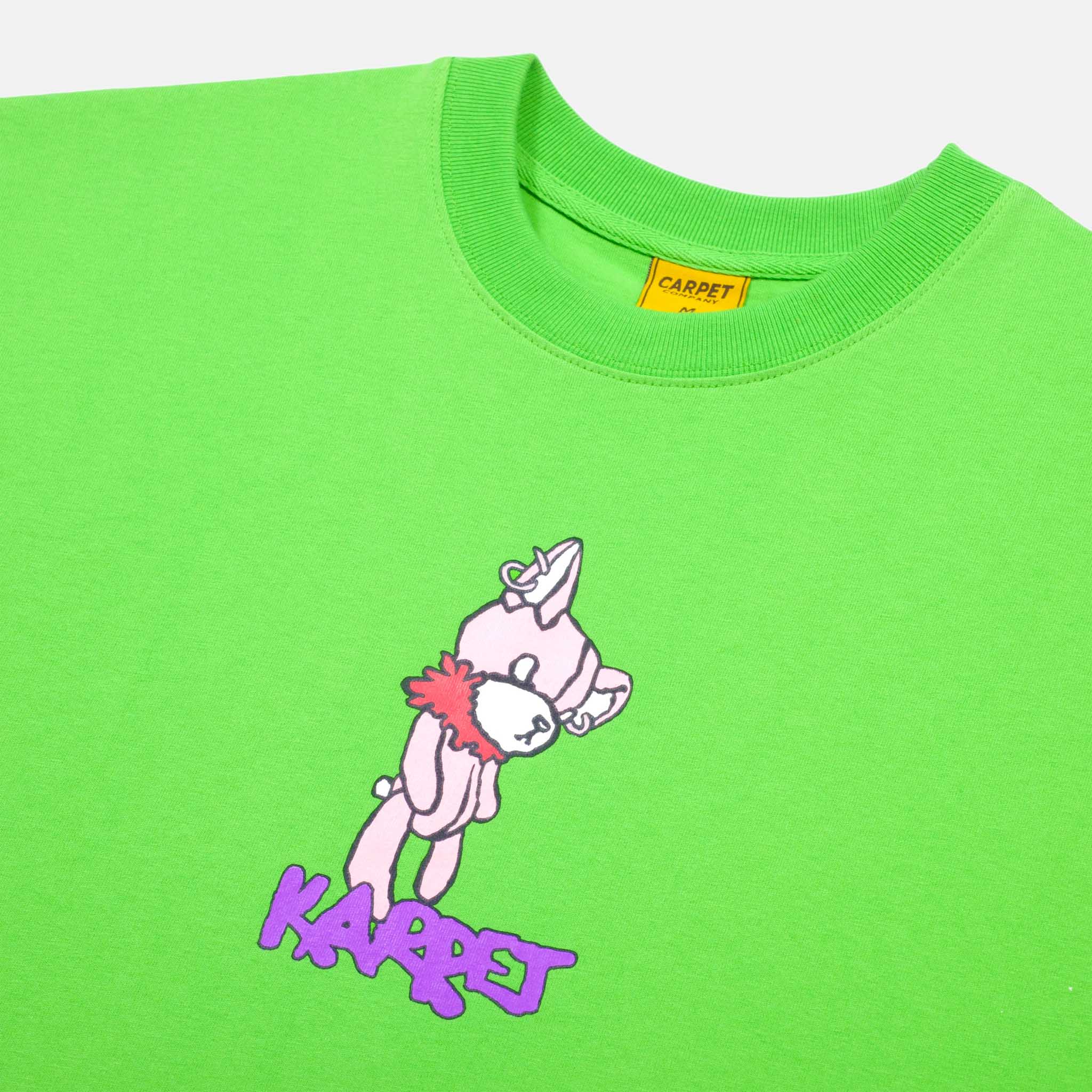 Carpet Company - Teddy Bear T-Shirt - Green - Image 2