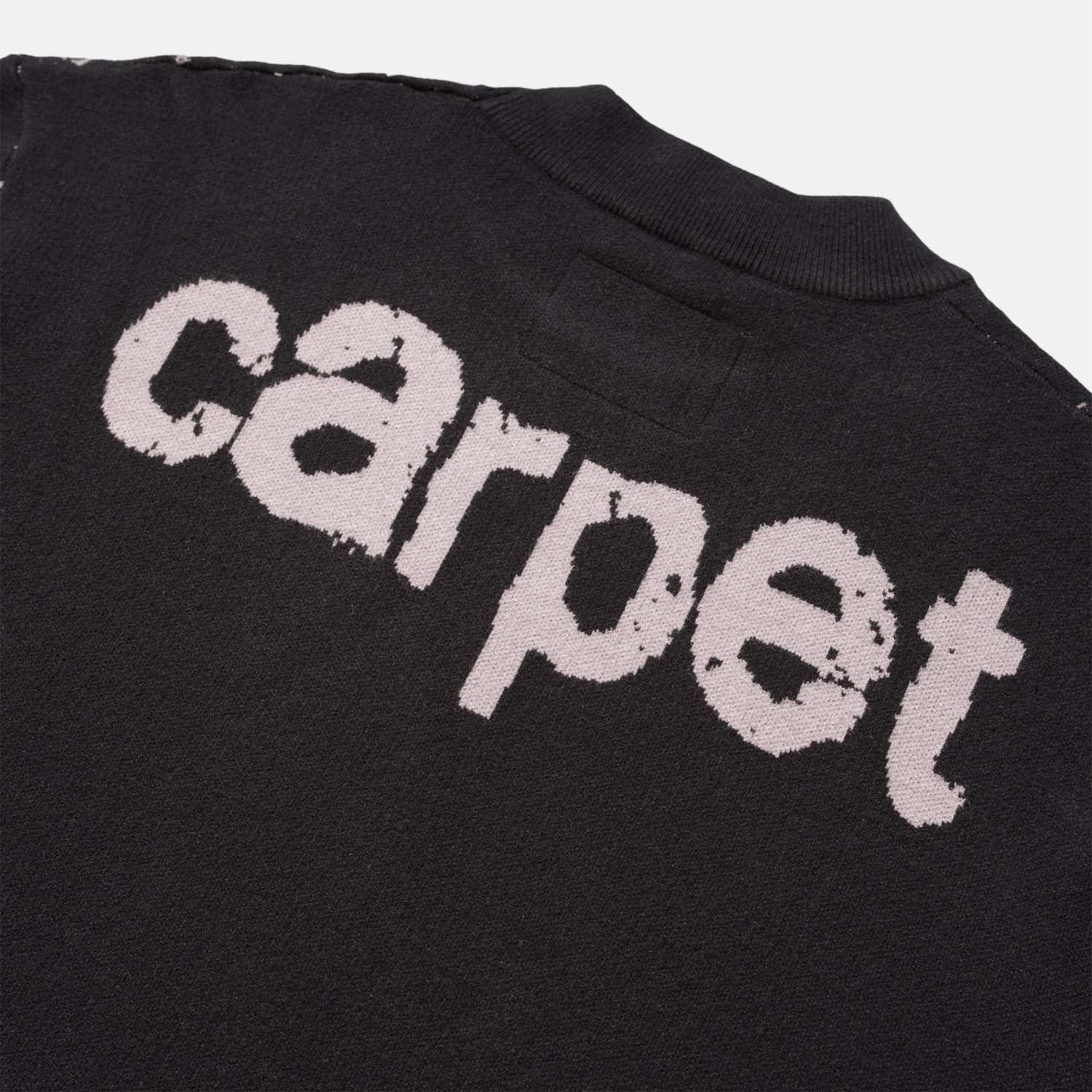 Carpet Company - Trouble Woven Knit Sweater - Black - Image 4