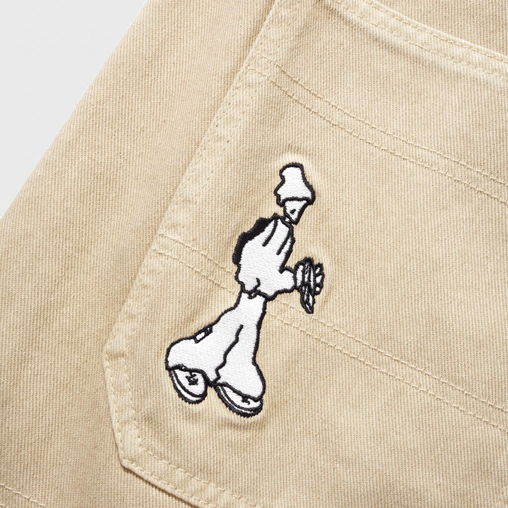 Cash Only - Aleka Denim Cargo Jeans - Khaki - Image 7