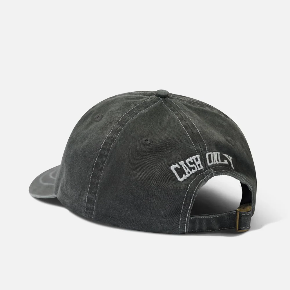 Cash Only - Campus 6 Panel Cap - Black - Image 2