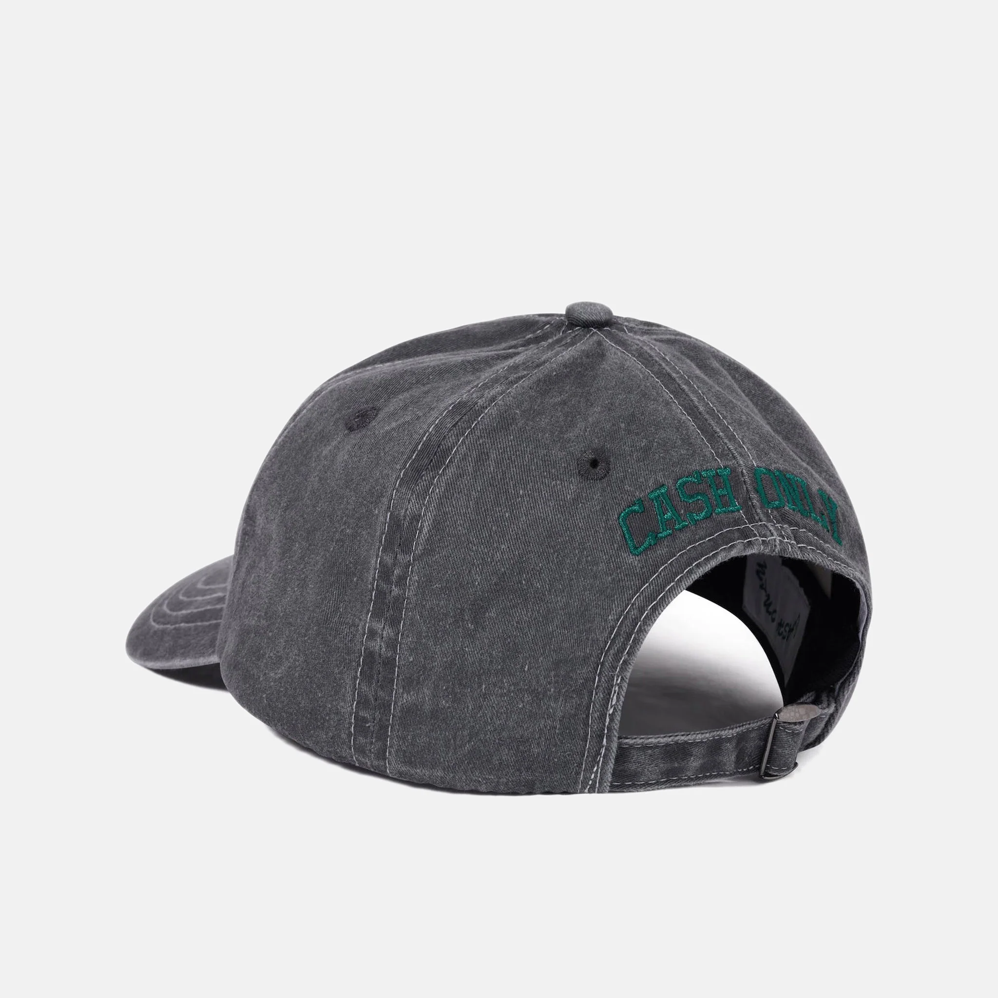 Cash Only - Campus 6 Panel Cap - Black - Image 2