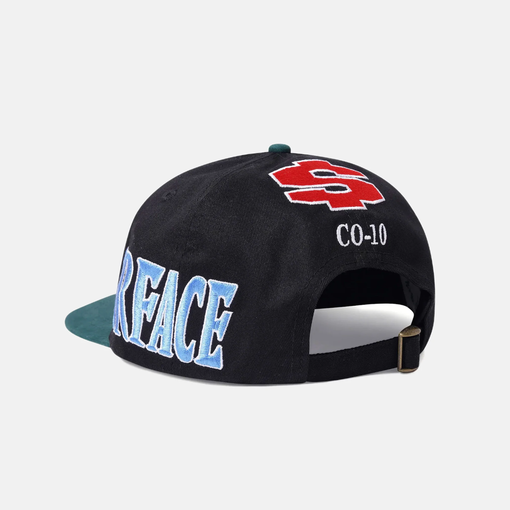 Cash Only - Training 6 Panel Cap - Black / Forest Green - Image 2
