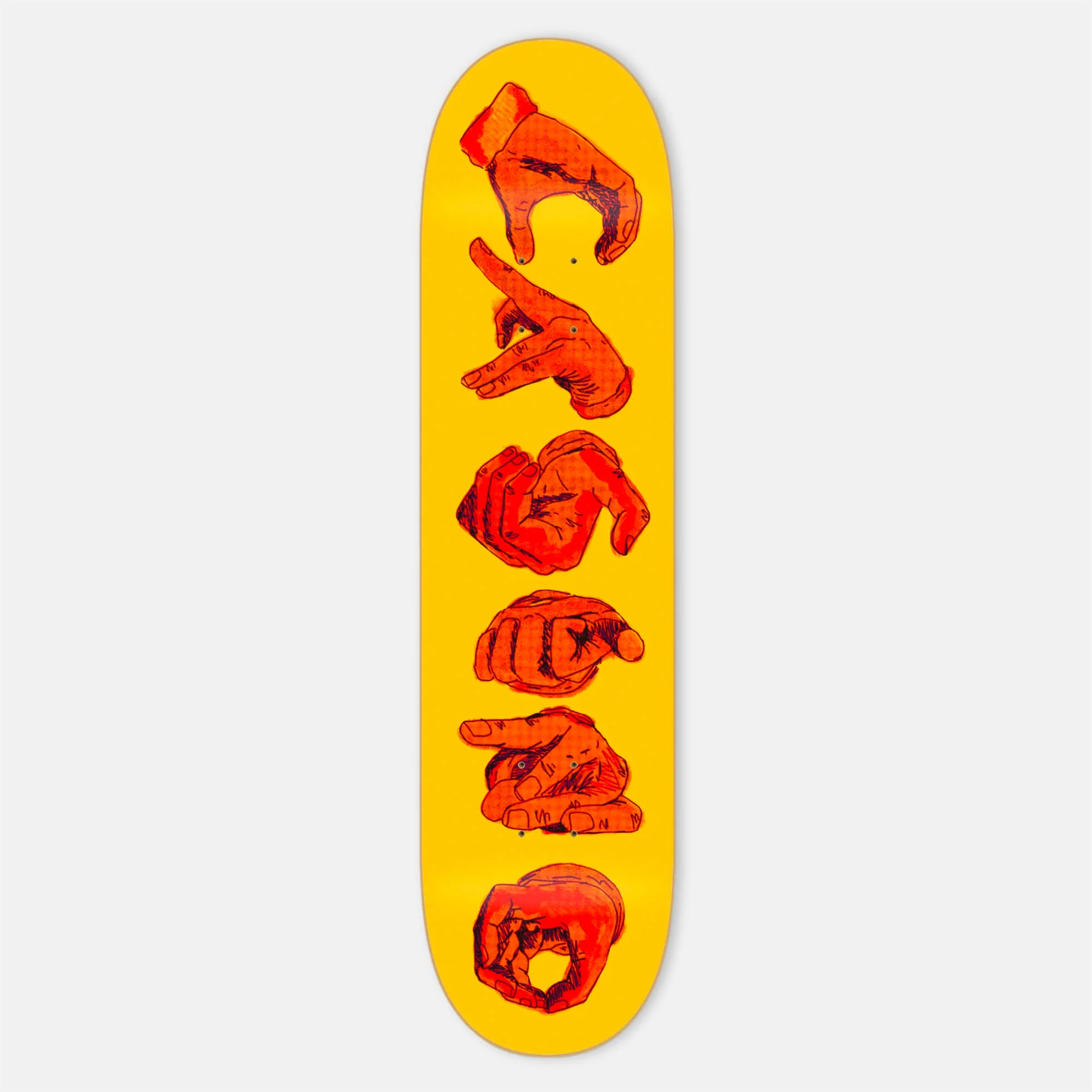 Casino Skateboards - 8.6" Gang Signs Skateboard Deck