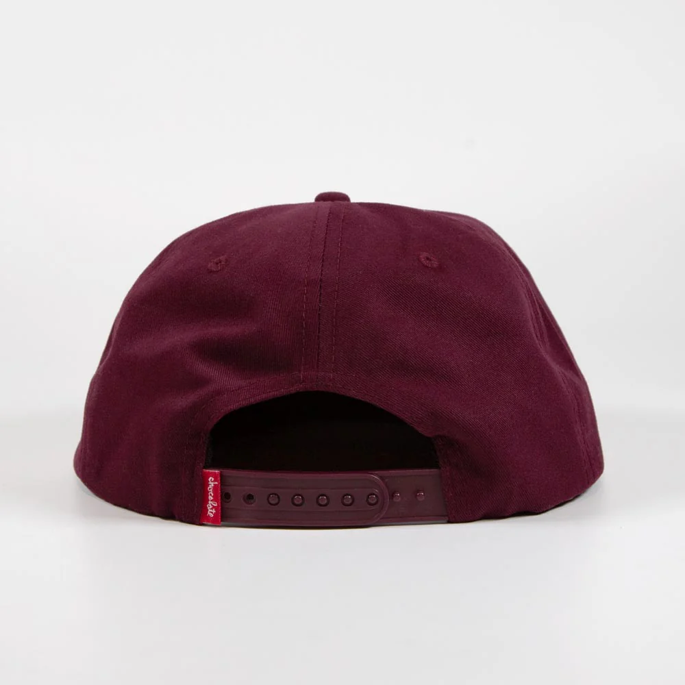 Chocolate Skateboards - 50 Years Of Hip Hop Liquid Swords Cap - Wine - Image 3