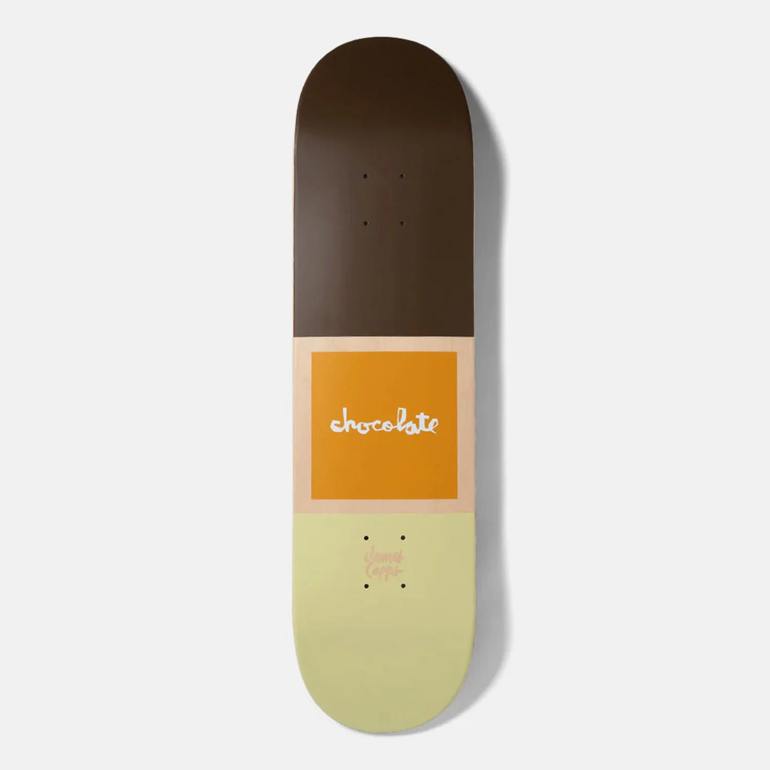 Chocolate Skateboards - 8.25" James Capps OG Square Skateboard Deck (Twin Tip)
