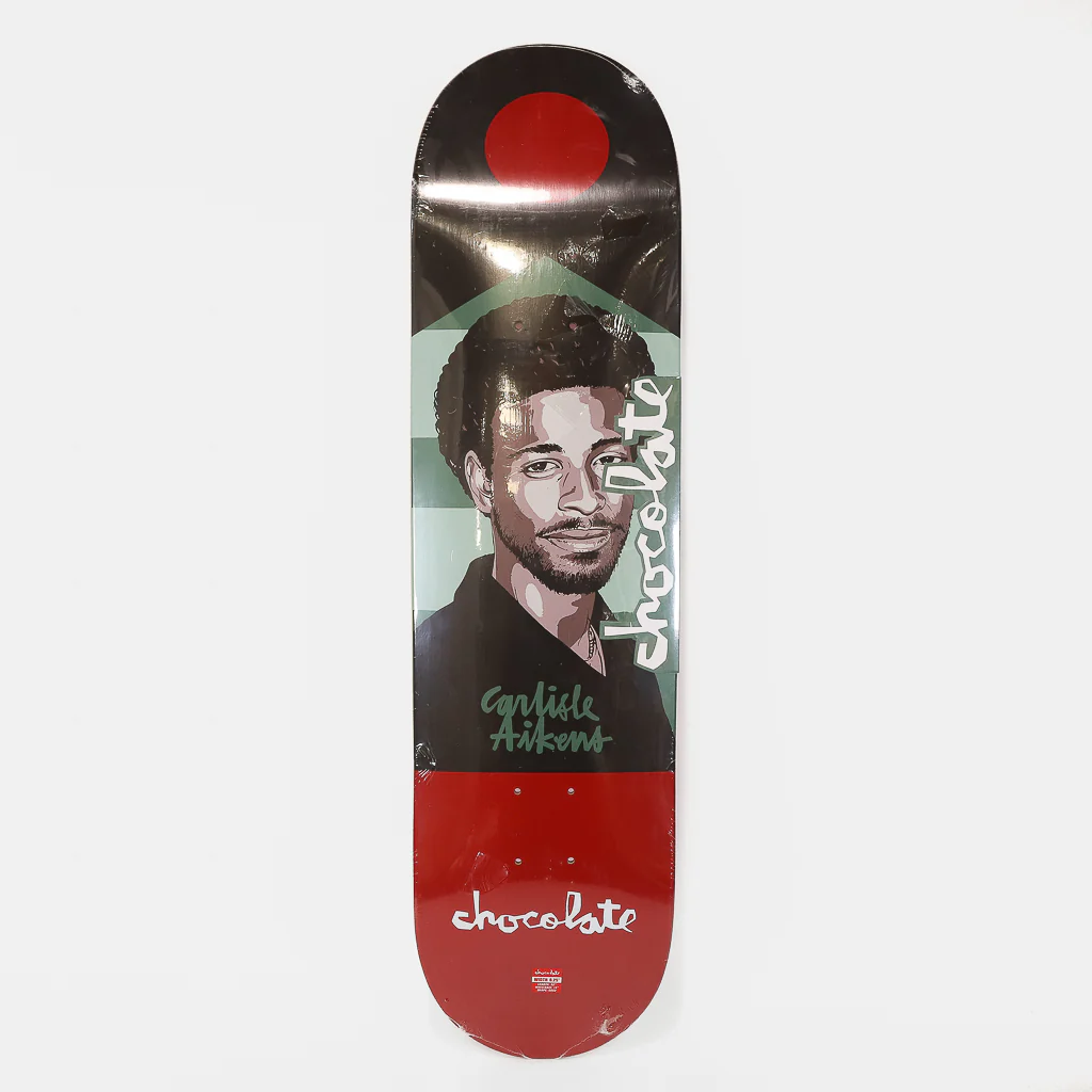 Chocolate Skateboards - 8.5" Carlisle Aikens Hecox Portrait Skateboard Deck