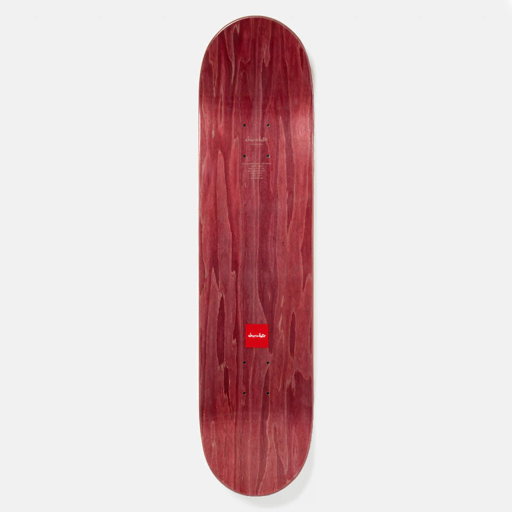 Chocolate Skateboards - 8.5" Carlisle Aikens Evan Hecox City ('23) Skateboard Deck - Blue - Image 2