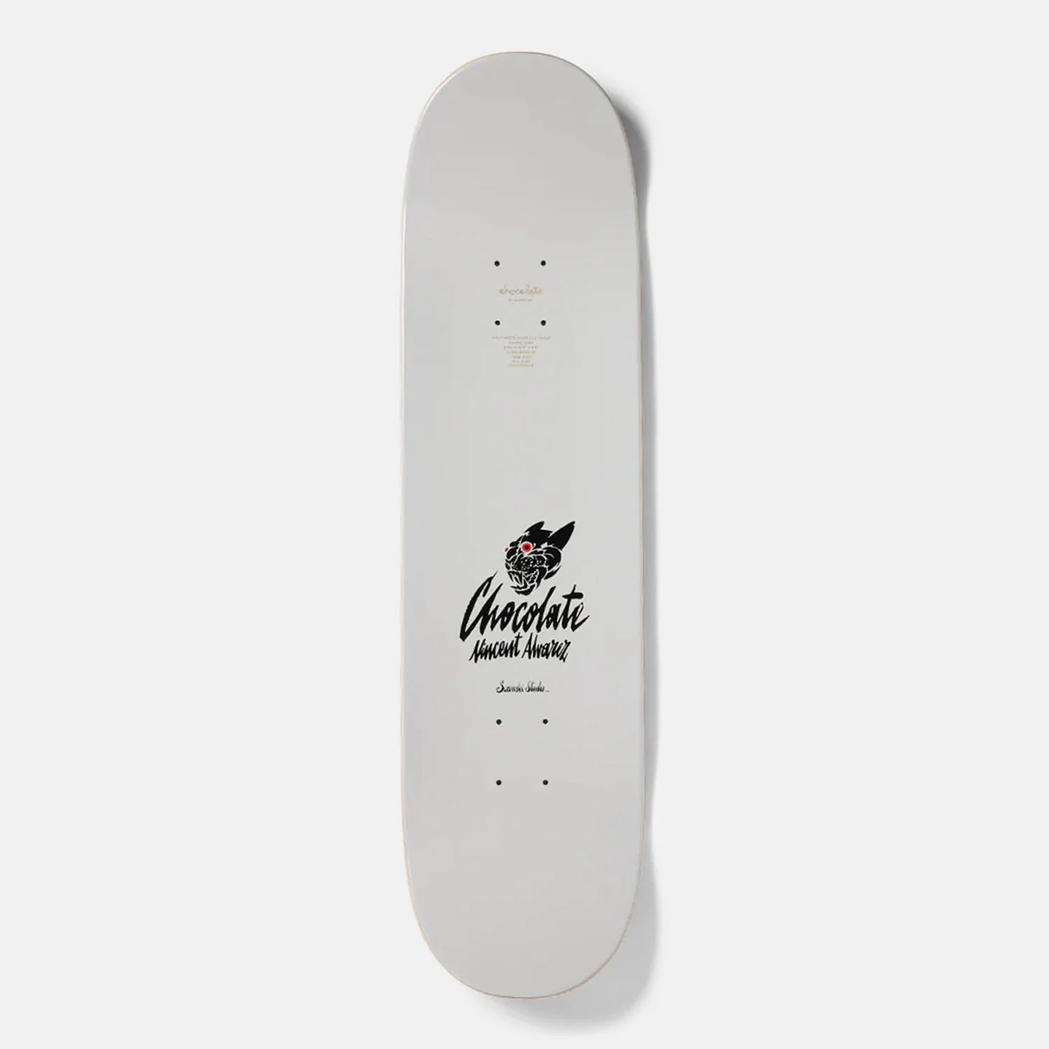 Chocolate Skateboards - 8.5" Vincent Alvarez Swanski Panther Skateboard Deck (Twin Tip) - Image 2